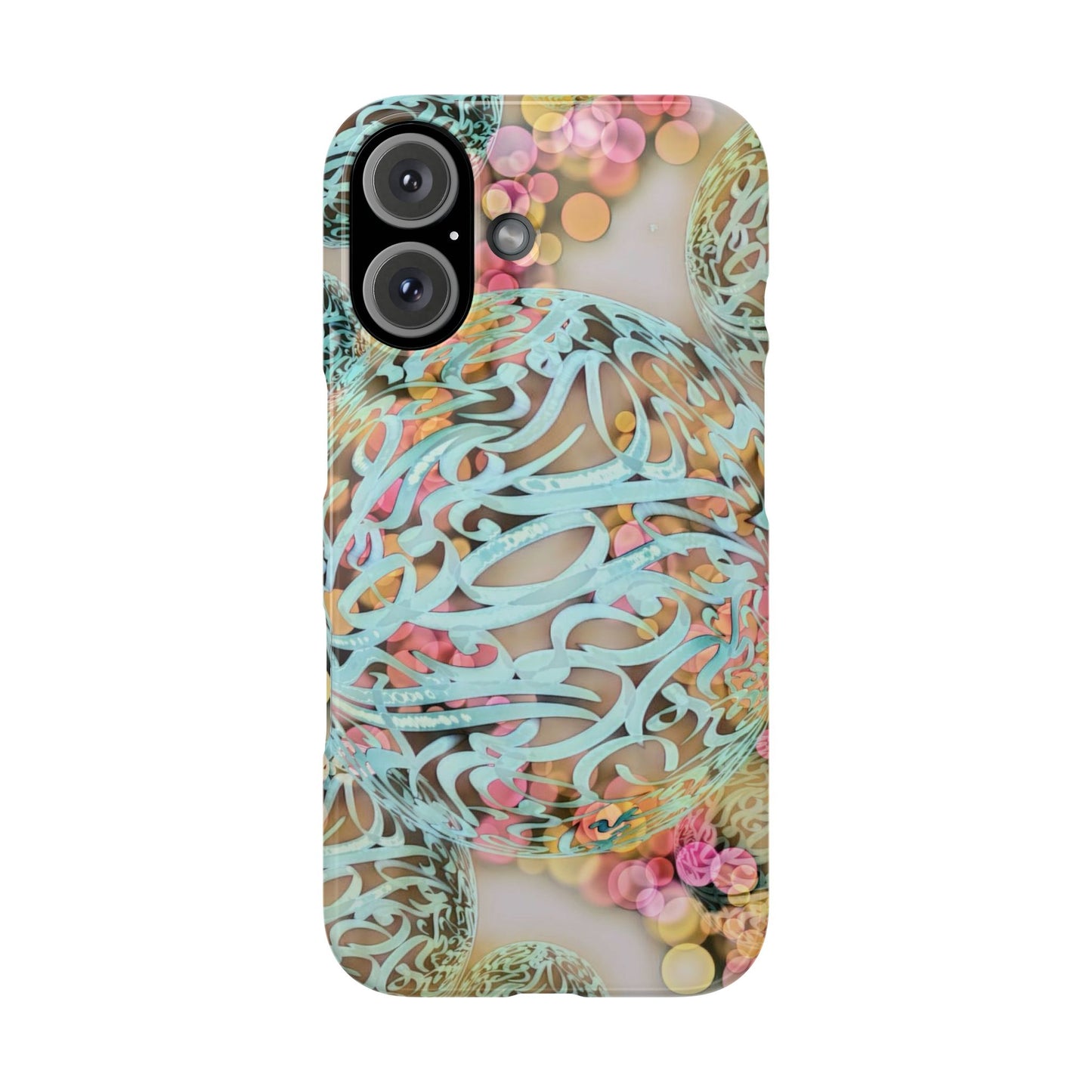 Copy of Copy of Copy of ' Modern Art  Slim Phone Case -LOVE I-