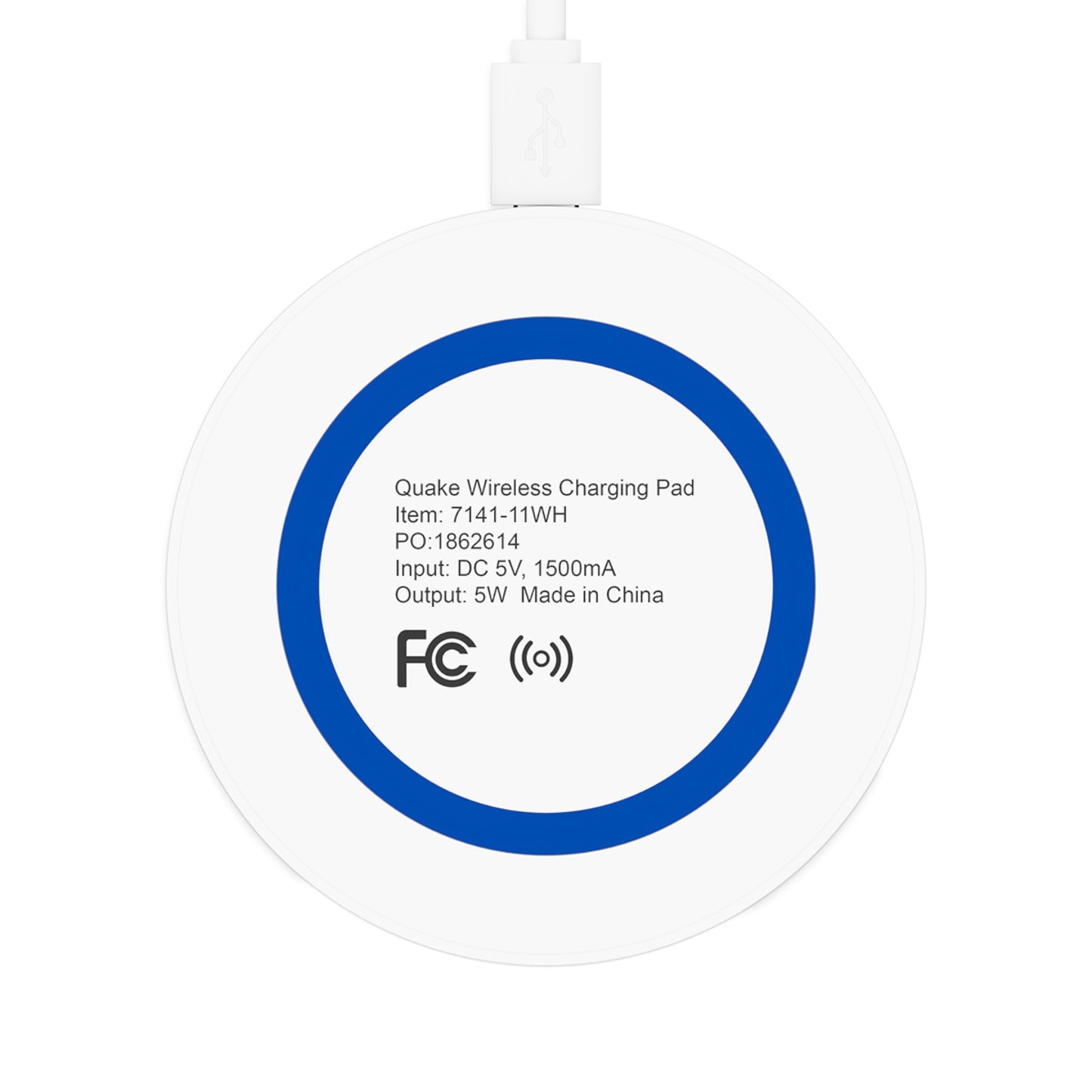 Abstract Design Wireless Charging Pad