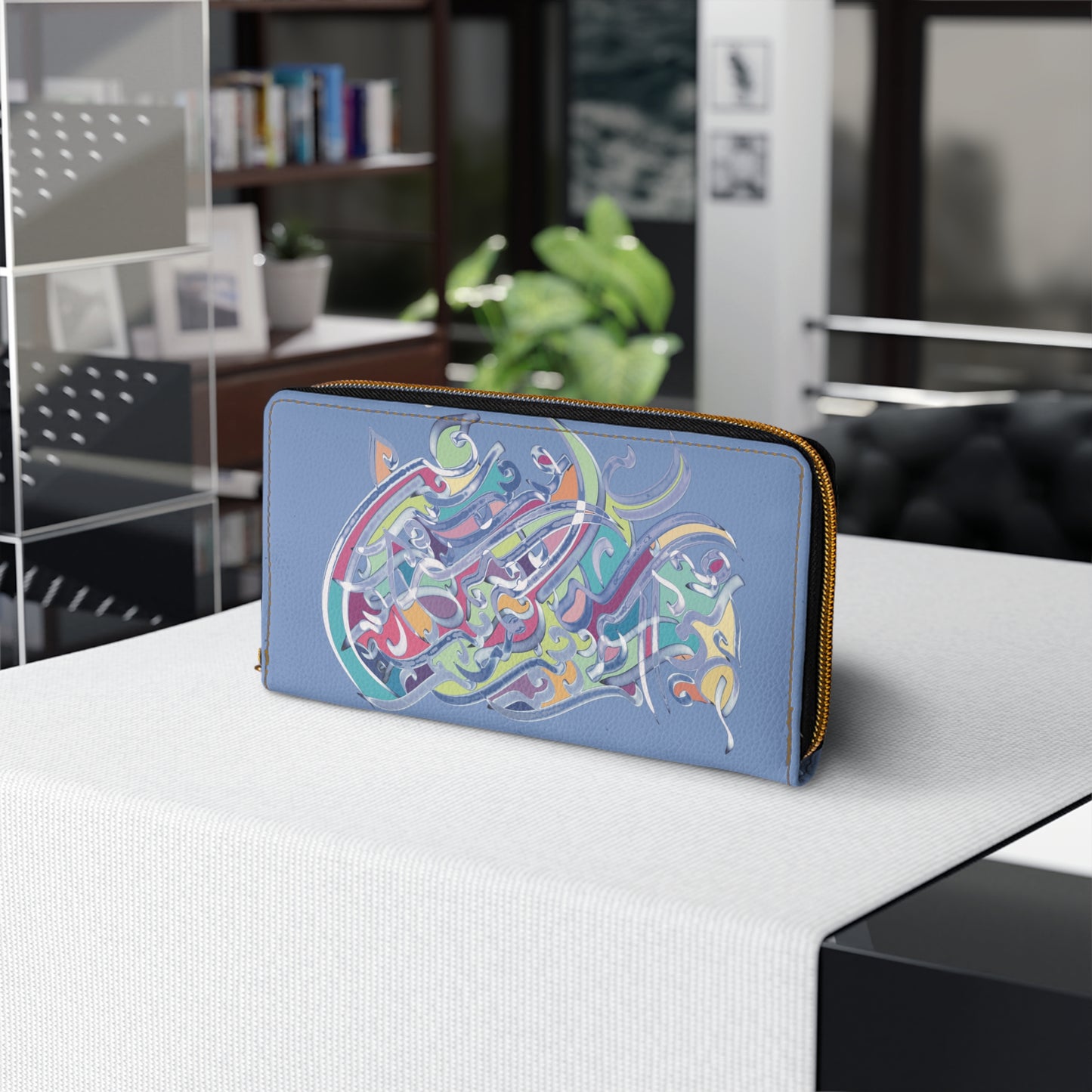 Persian Calligraphy -Zipper Wallet