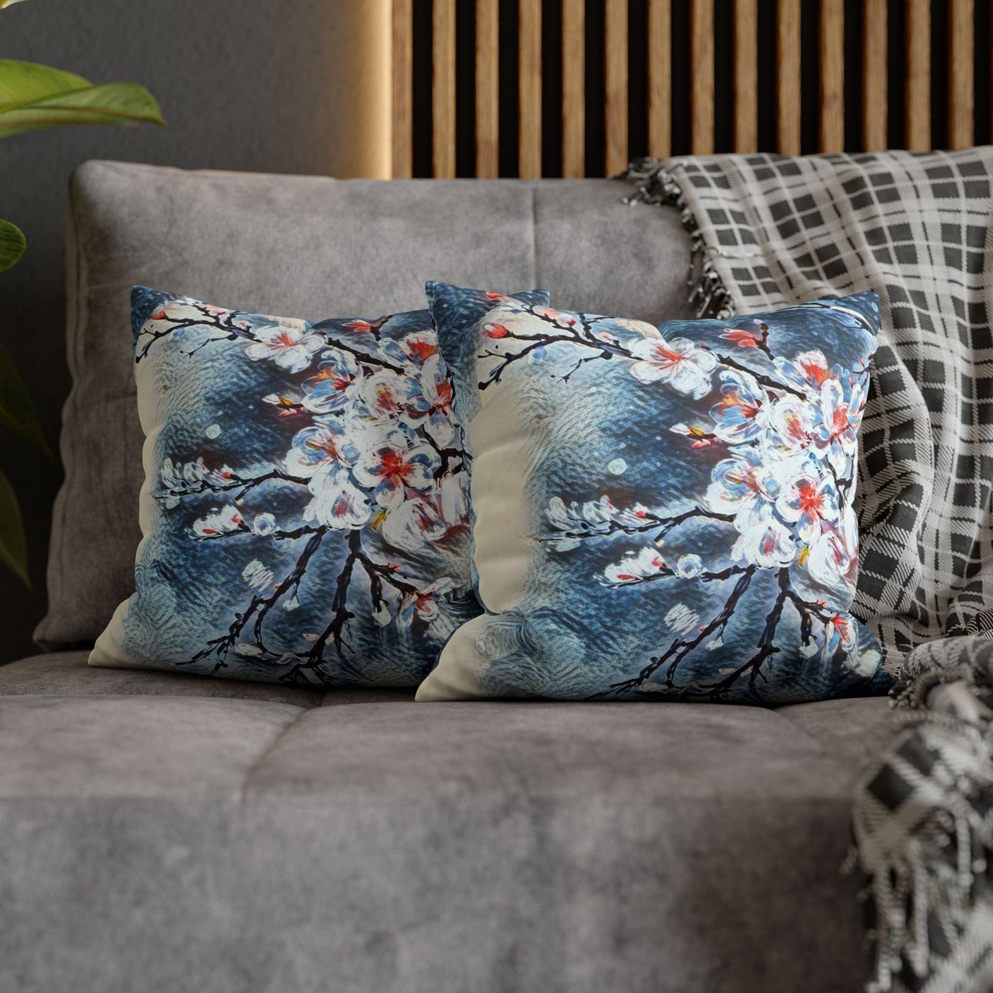 Spring Pillowcase - Modern Art Portrait Watercolour Design