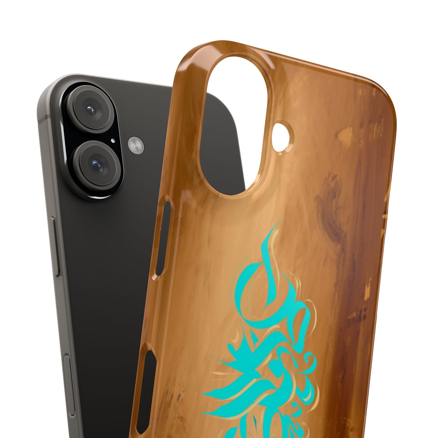 Modern Art  Slim Phone Case -LOVE