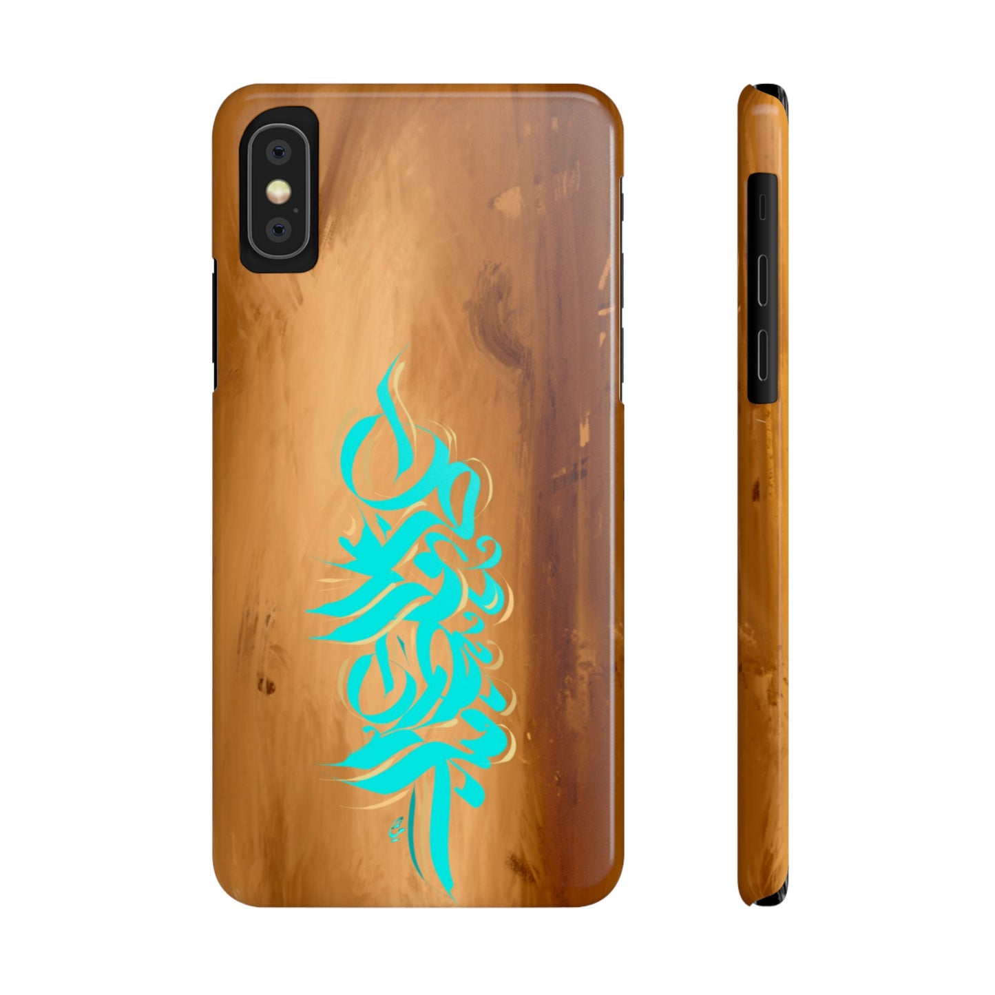 Modern Art  Slim Phone Case -LOVE