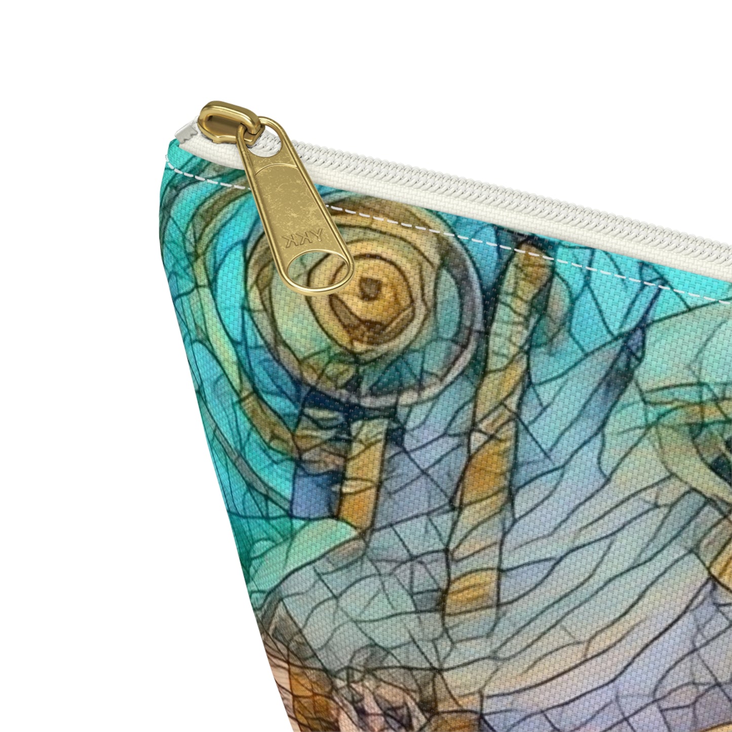 Ethereal Swirls Accessory Pouch w T-bottom