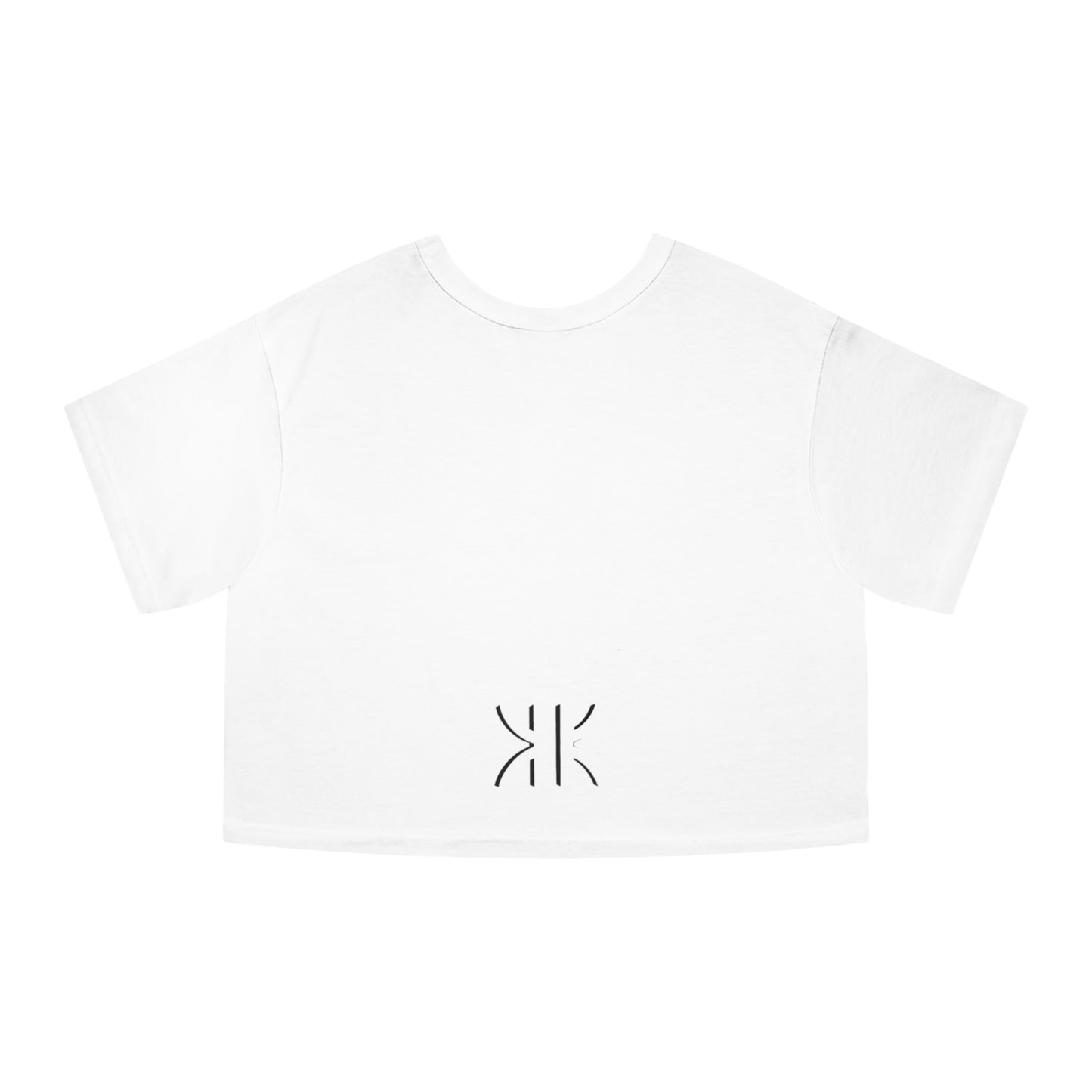 Kalli K X Champion Stylish Women's Cropped T-Shirt with Persian Calligraphy