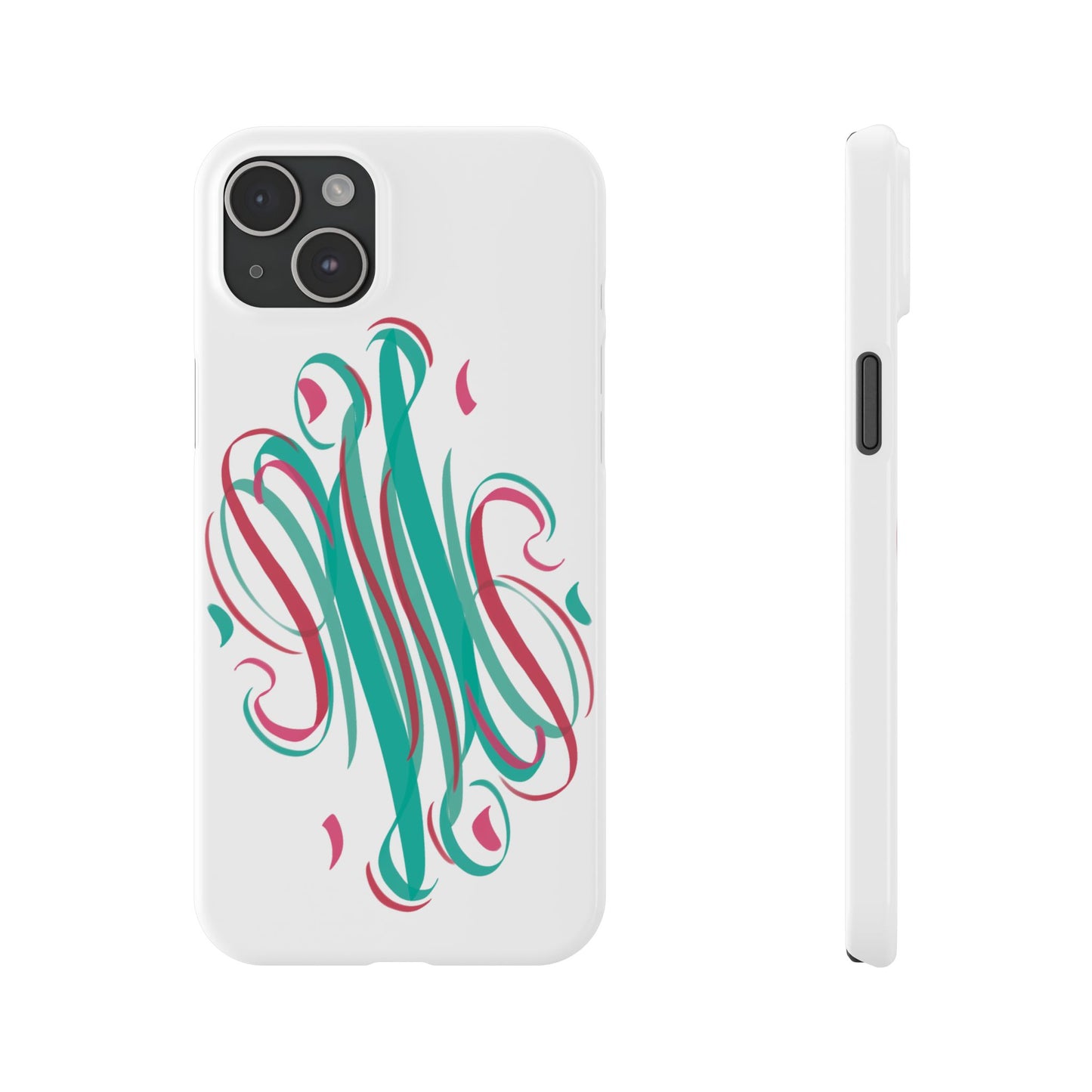 Spring inspired Modern Art  Slim Phone Case -,