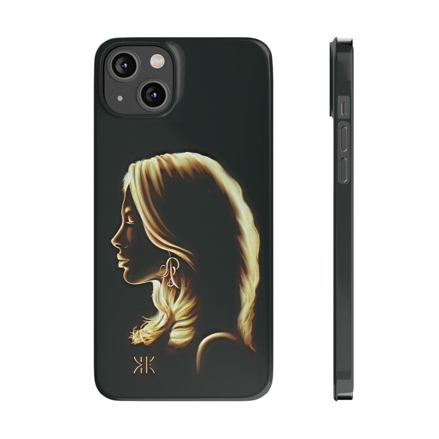 Copy of ' Modern Art  Slim Phone Case -LOVE I-