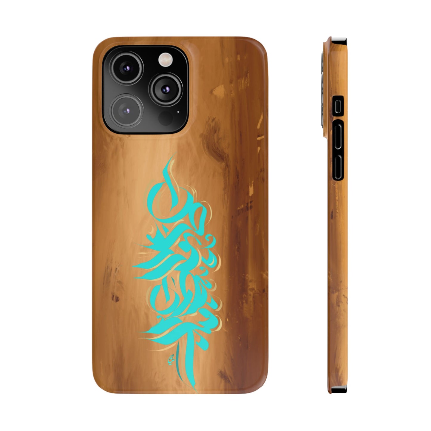 Modern Art  Slim Phone Case -LOVE