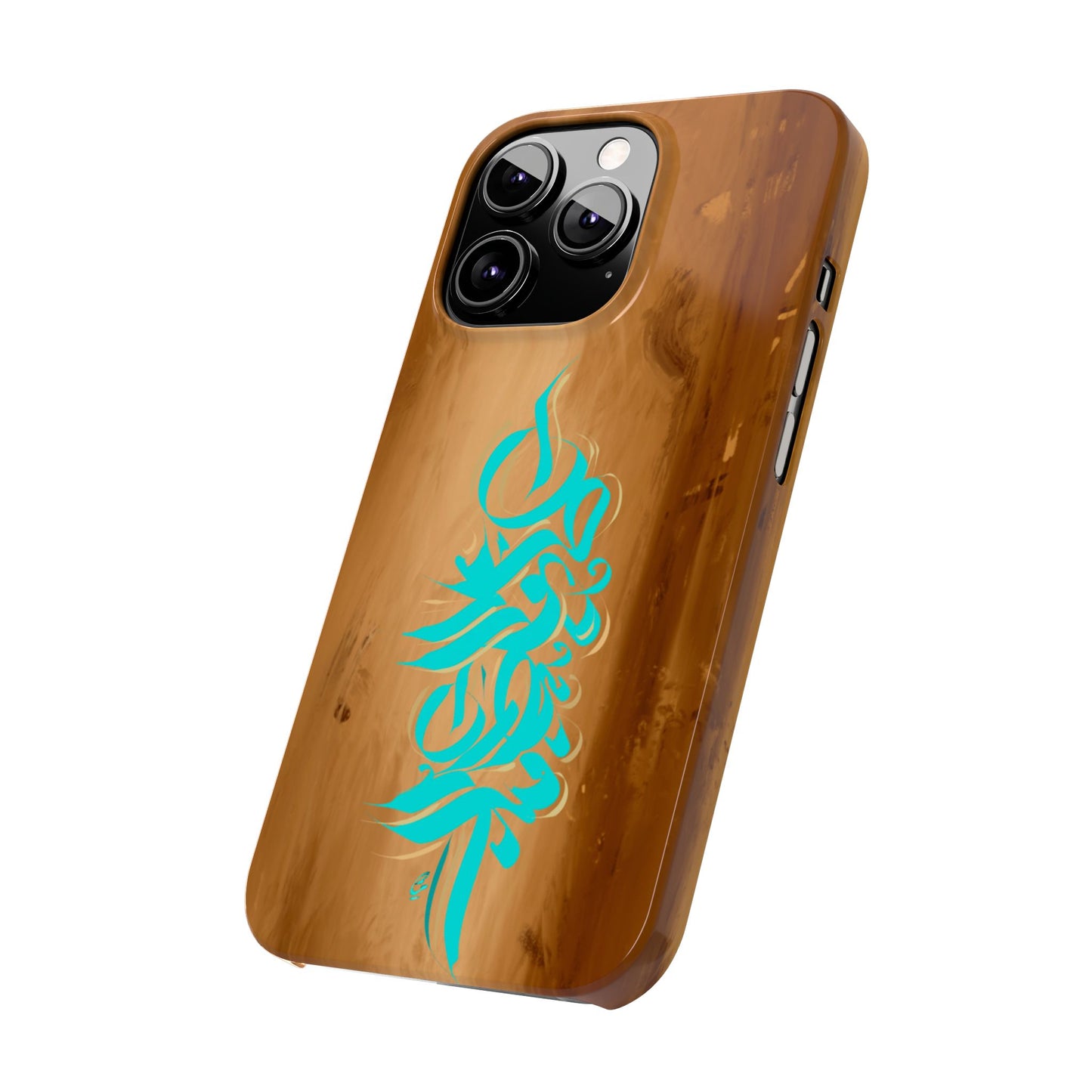 Modern Art  Slim Phone Case -LOVE