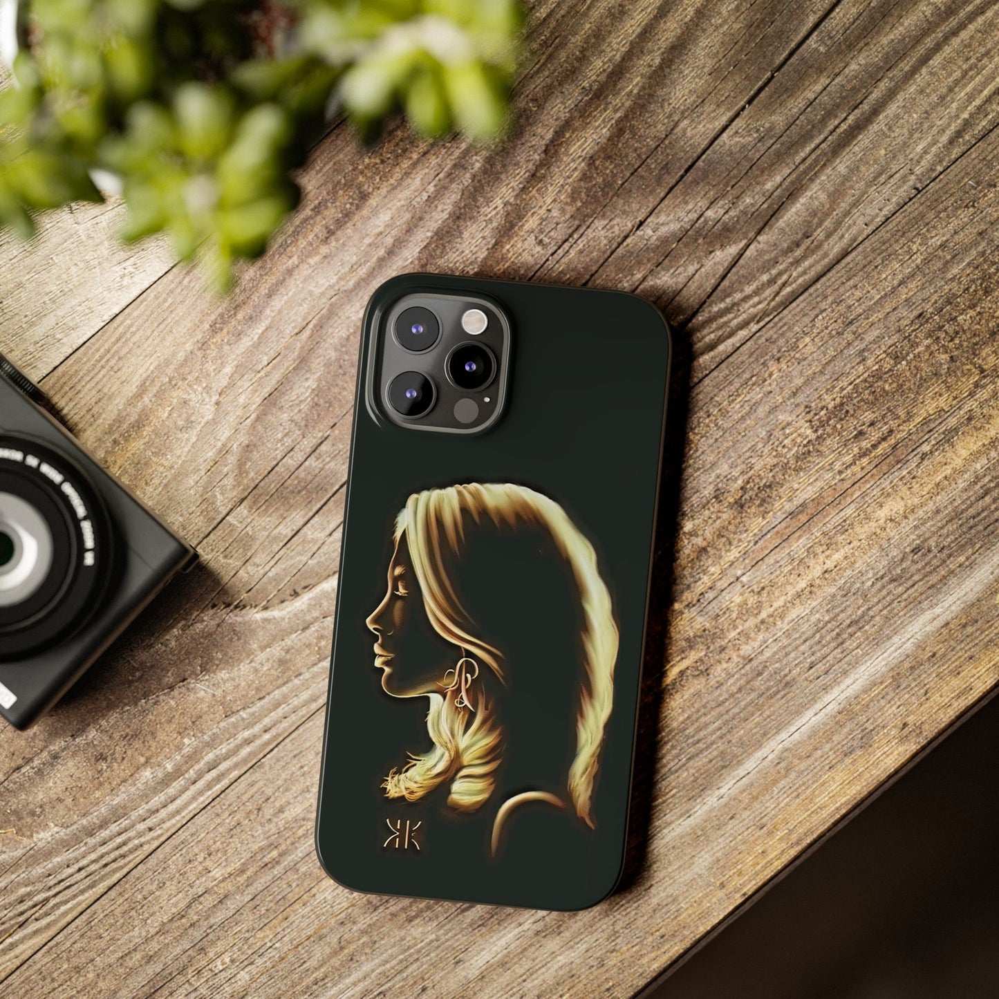 Copy of ' Modern Art  Slim Phone Case -LOVE I-