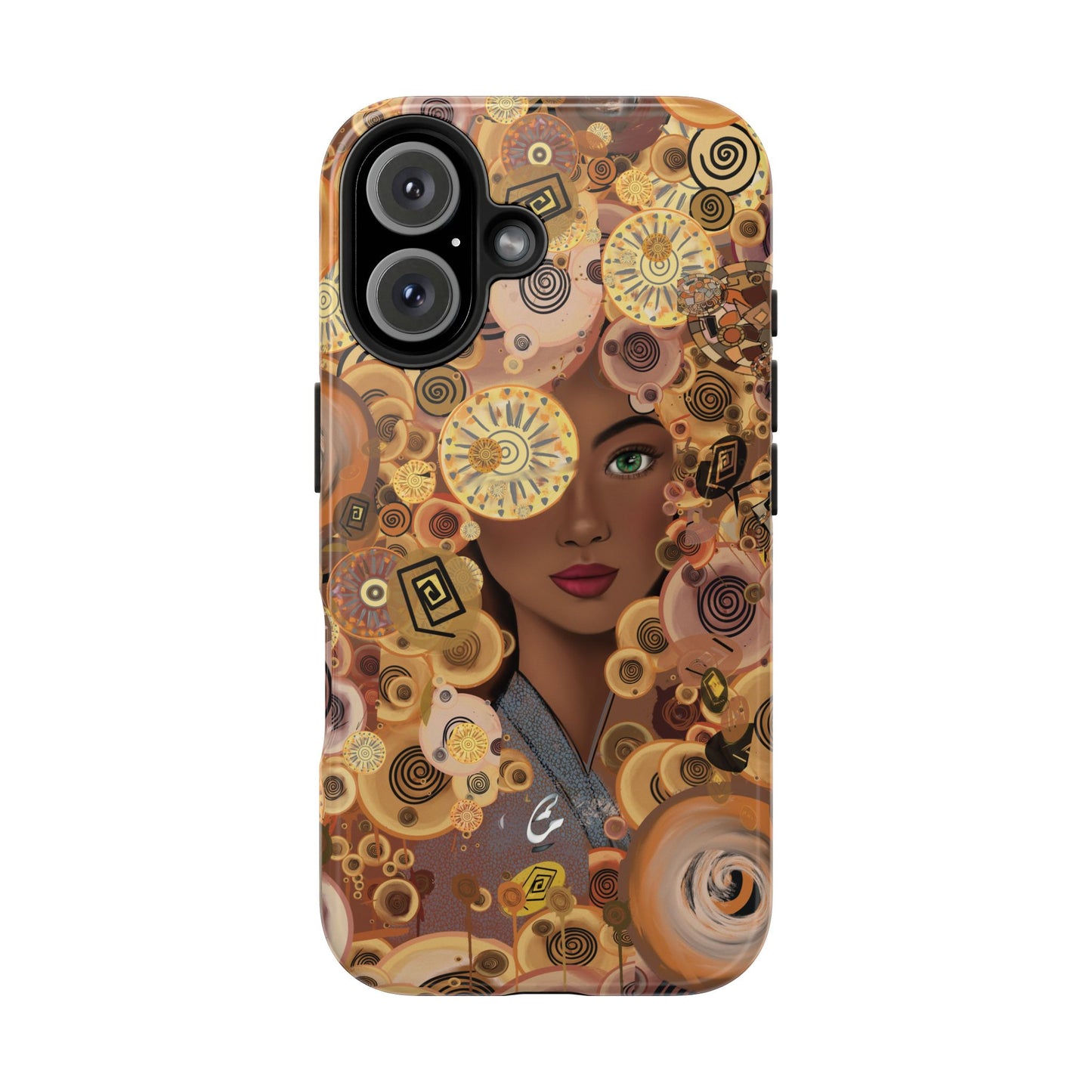 Phone Case - Persian Art Inspired Beautiful Girl Design