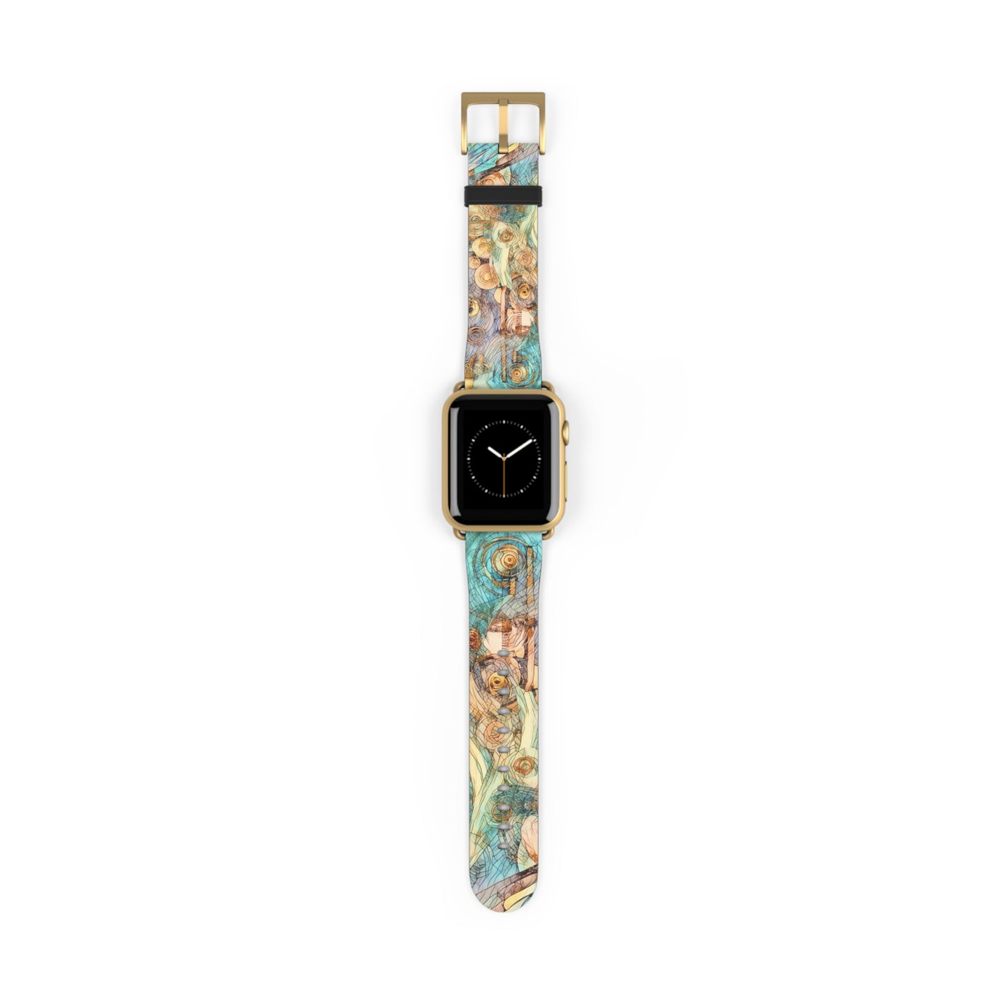 Artistic Floral Watch Band - Elegant Design for Everyday Wear