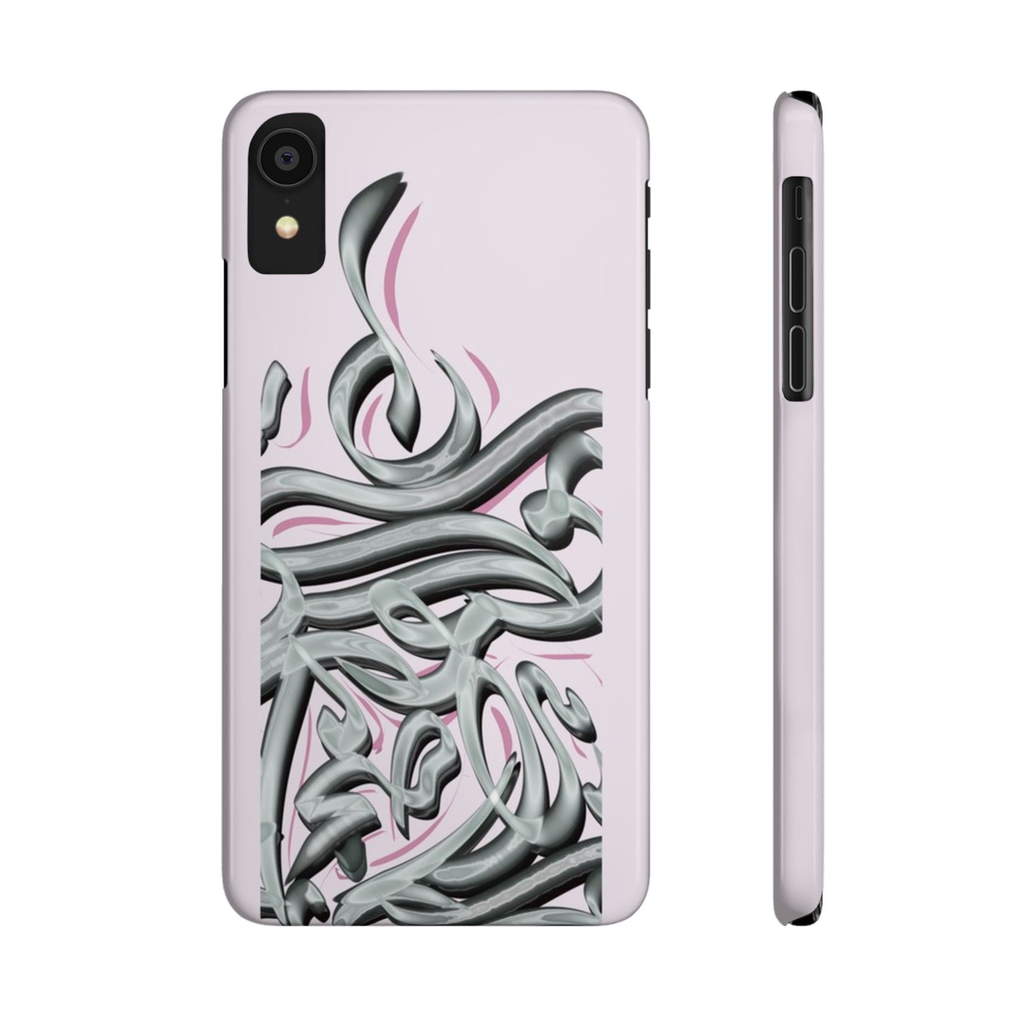 Modern Art  Slim Phone Case -LOVE,