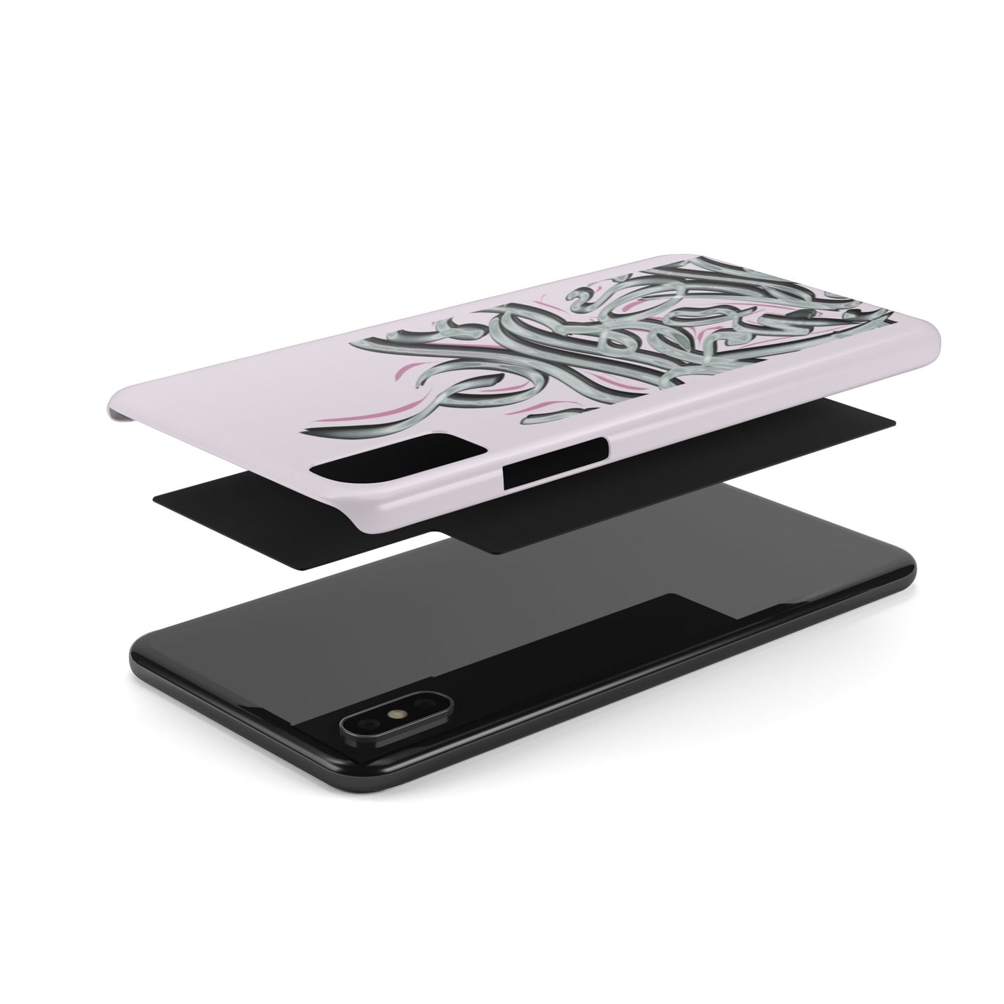 Modern Art  Slim Phone Case -LOVE,