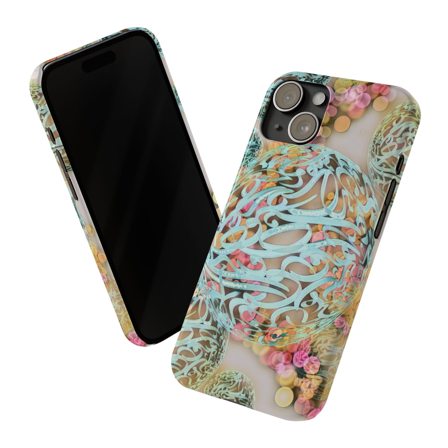 Copy of Copy of Copy of ' Modern Art  Slim Phone Case -LOVE I-