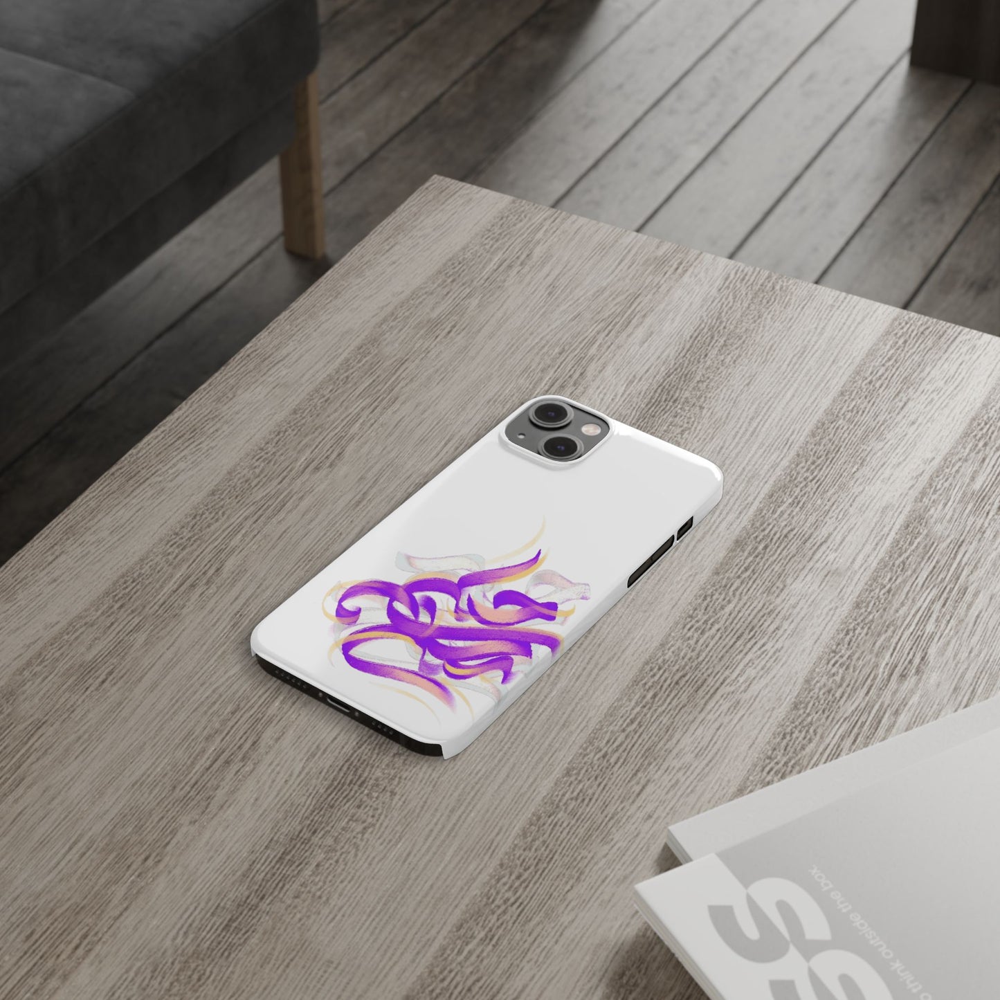 Copy of ' Modern Art  Slim Phone Case-Lily