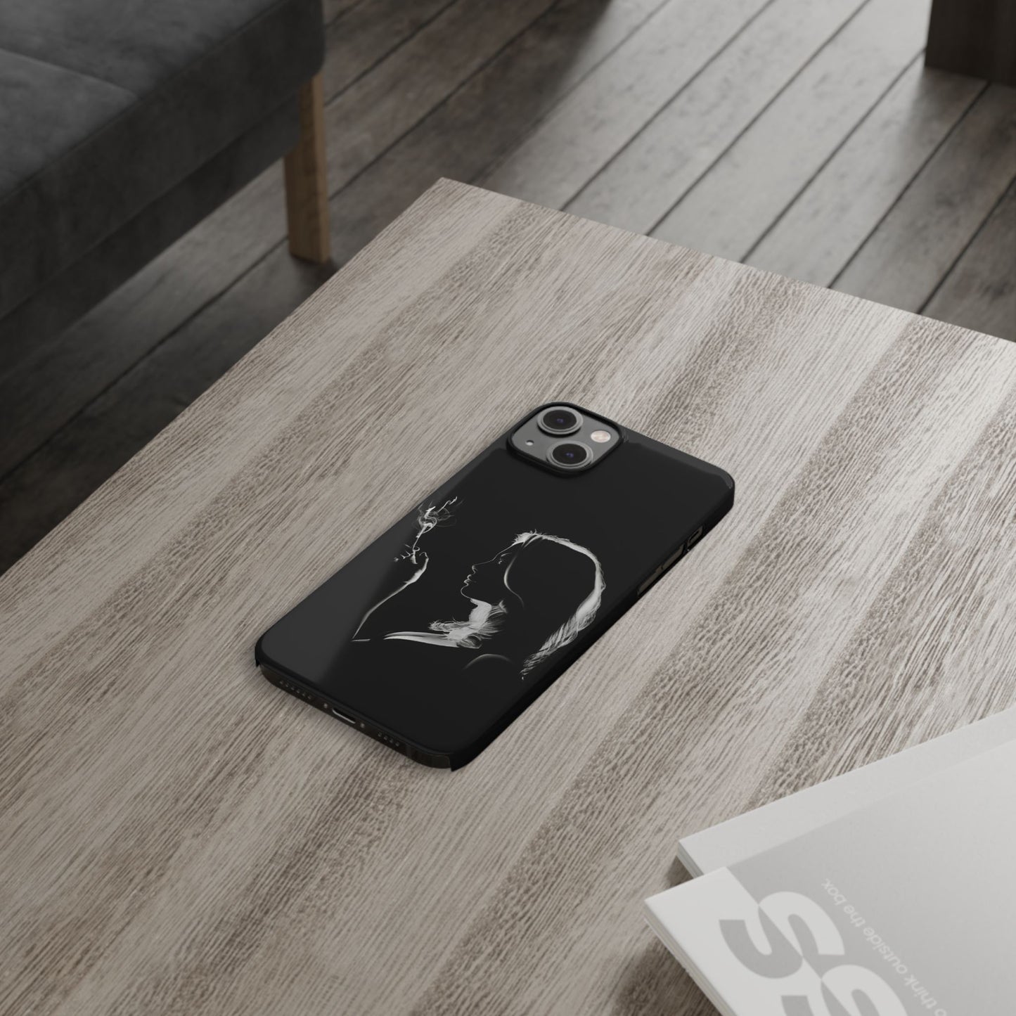 Copy of Modern Calligraphy Slim Phone Case -Eshgh (LOVE)