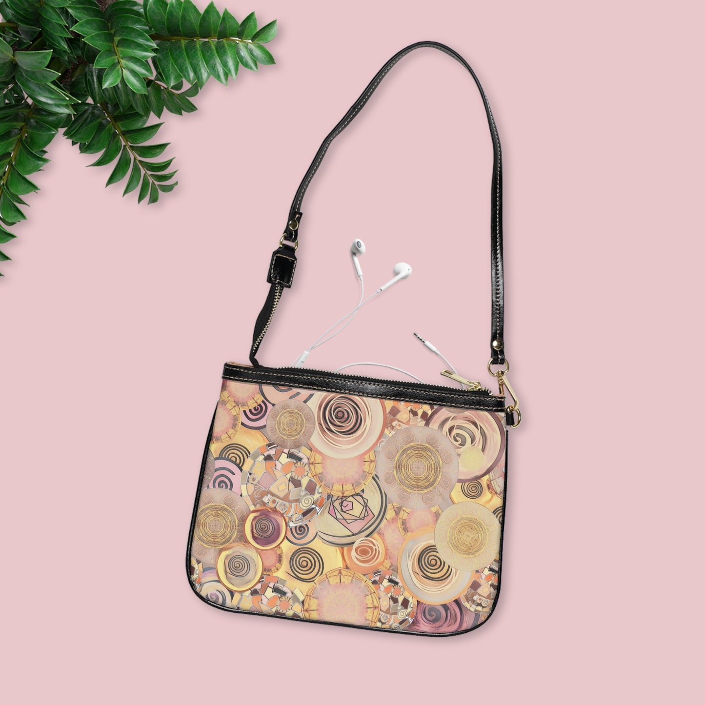 Modern art inspired beautiful girl Small Shoulder Bag