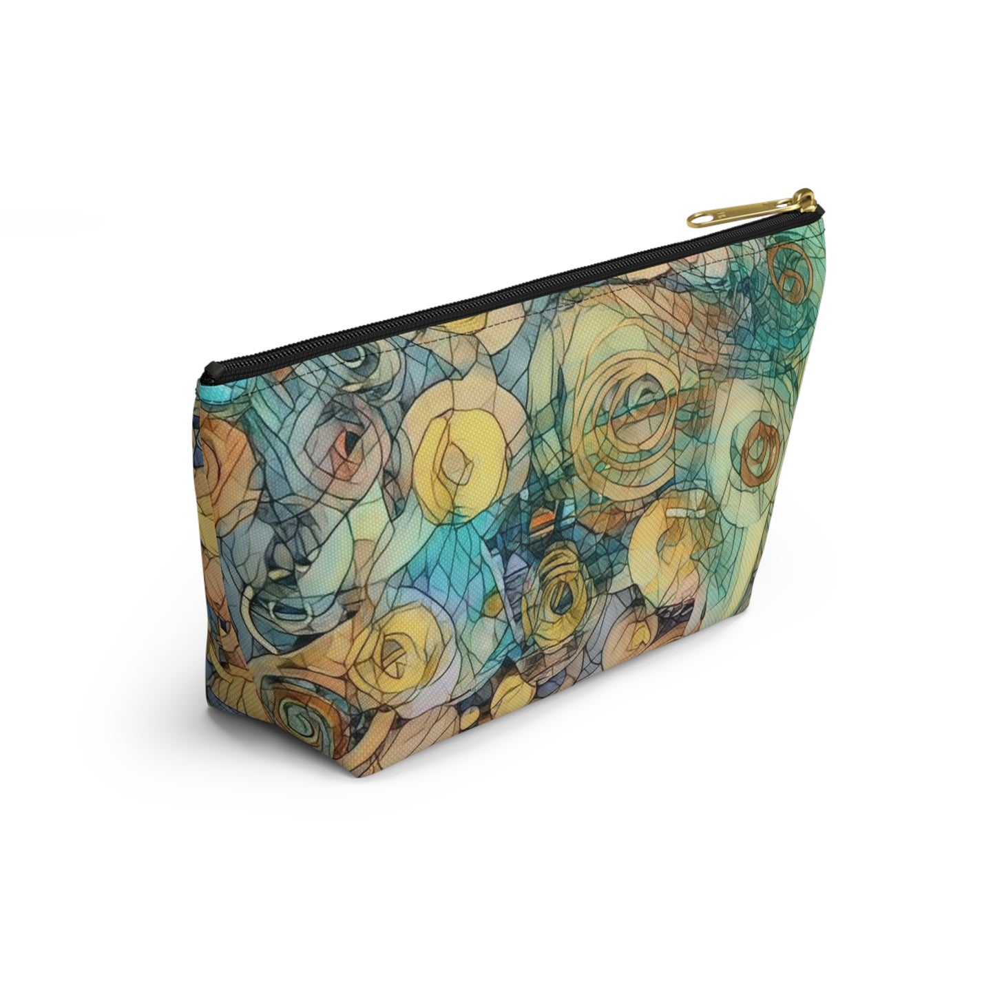 Ethereal Swirls Accessory Pouch w T-bottom