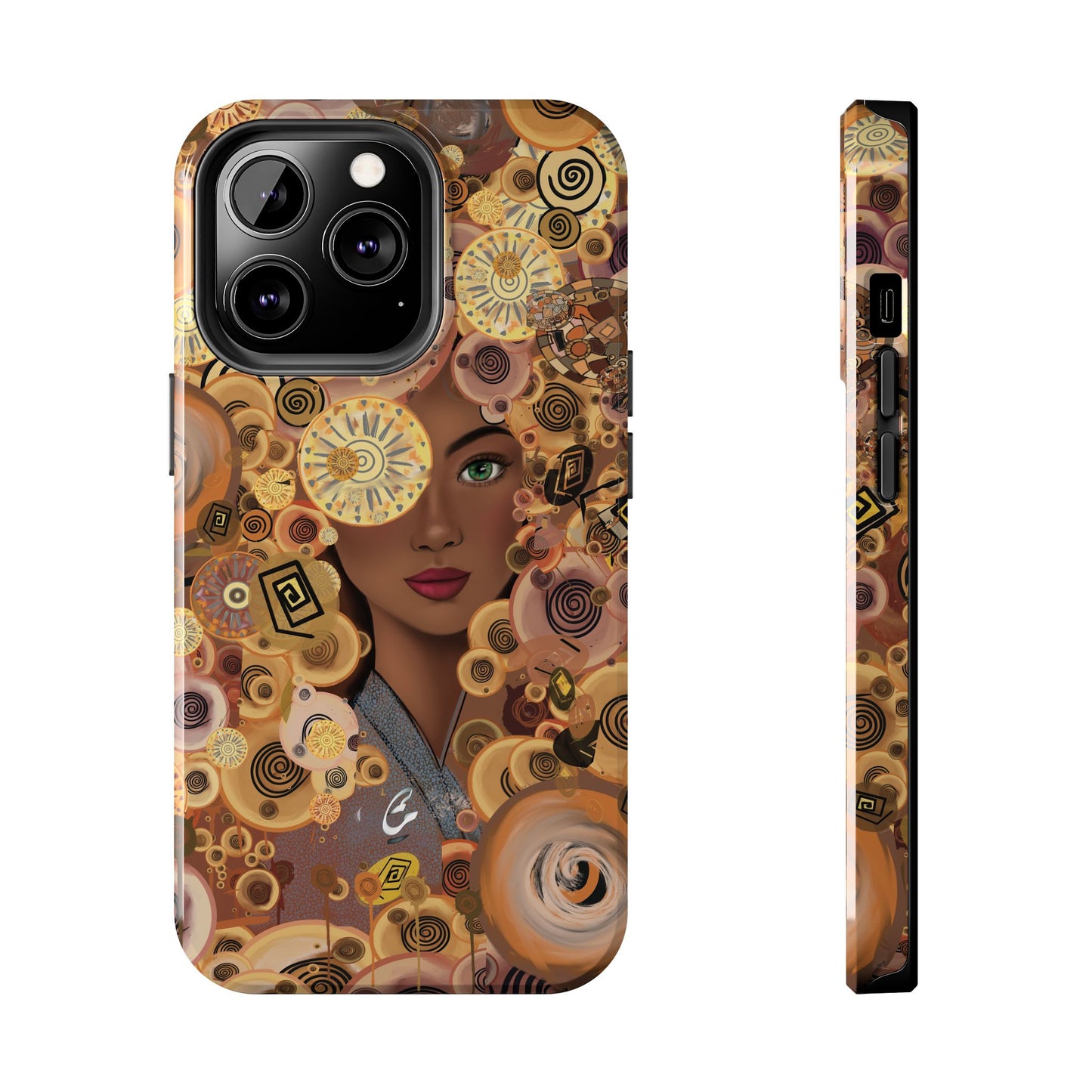 Phone Case - Persian Art Inspired Beautiful Girl Design