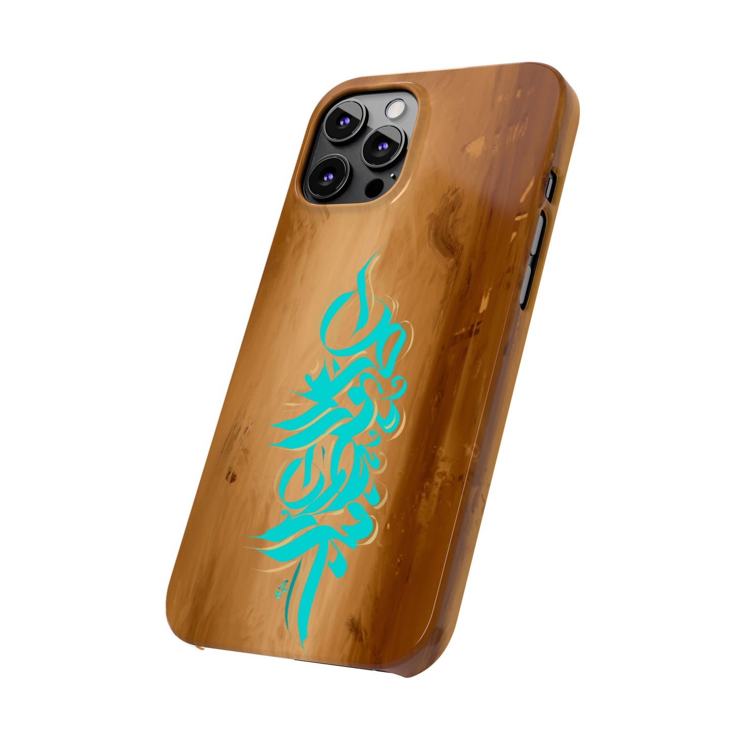 Modern Art  Slim Phone Case -LOVE
