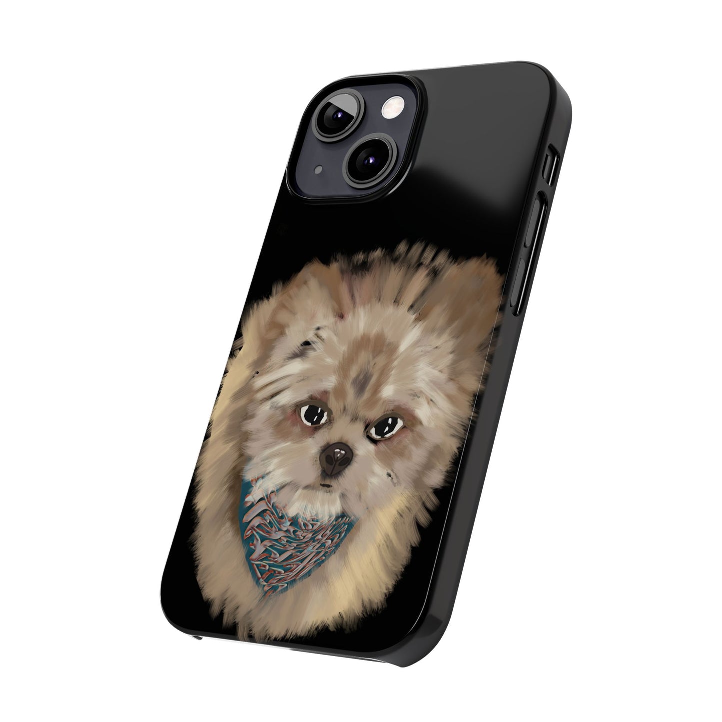 Copy of Copy of Copy of Copy of ' Modern Art  Slim Phone Case -LOVE I-