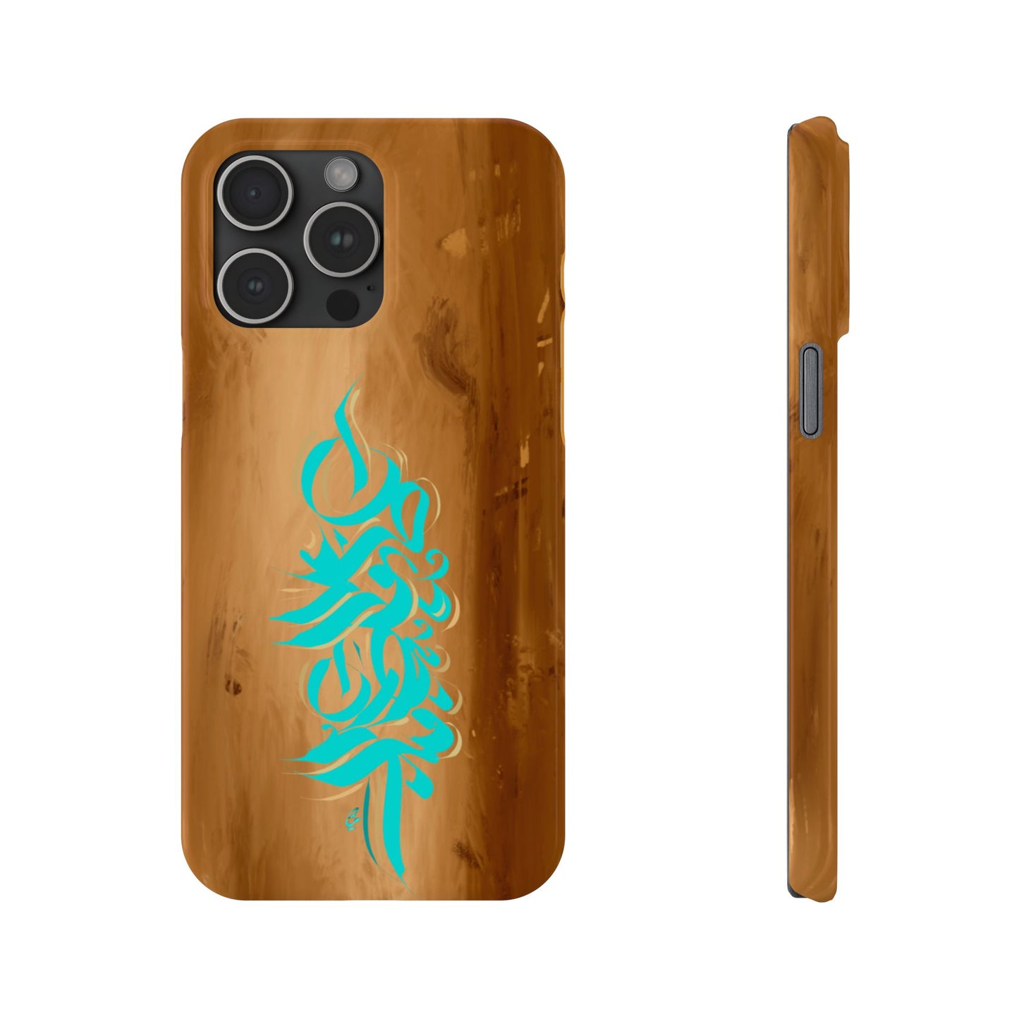 Modern Art  Slim Phone Case -LOVE