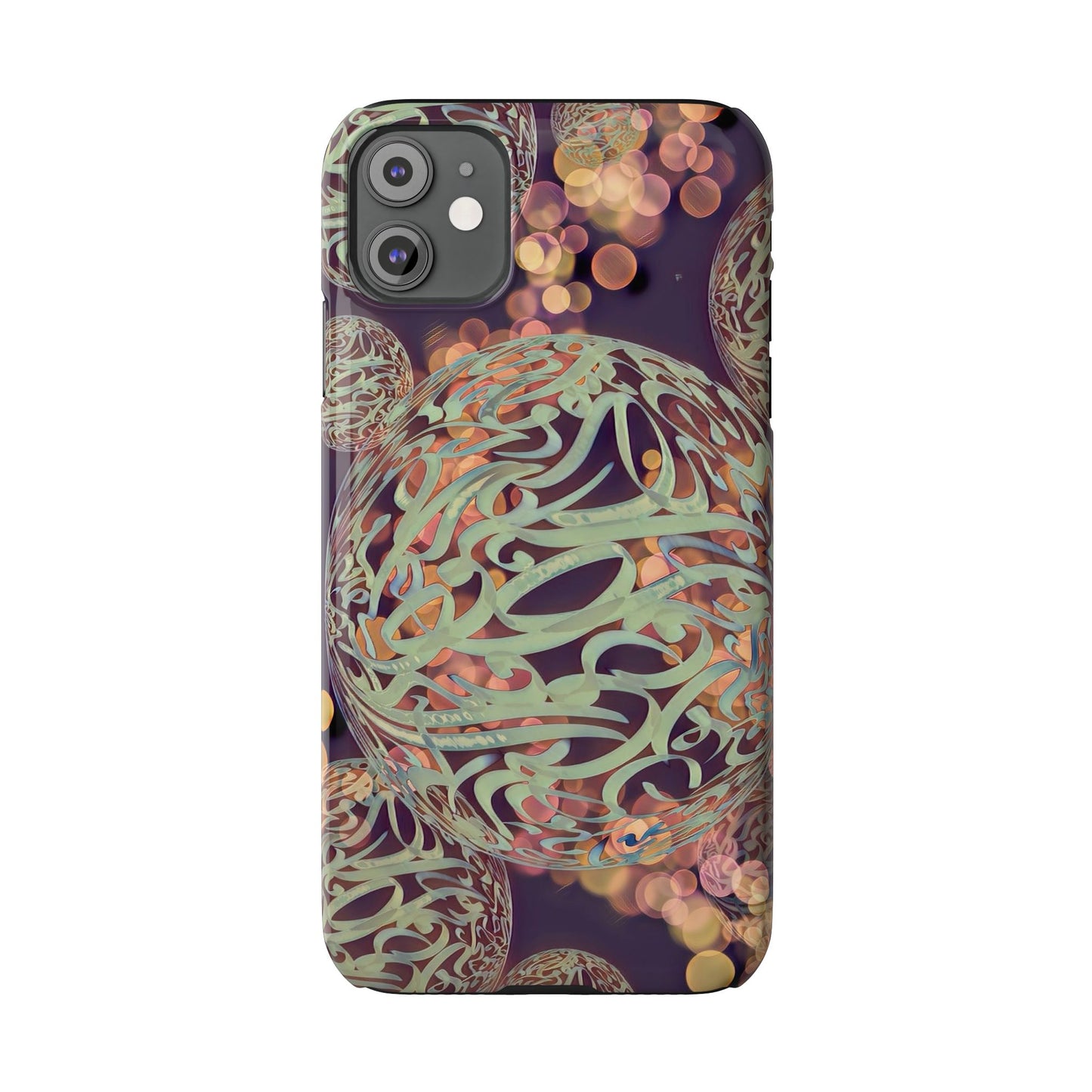 Copy of Copy of ' Modern Art  Slim Phone Case -LOVE I-