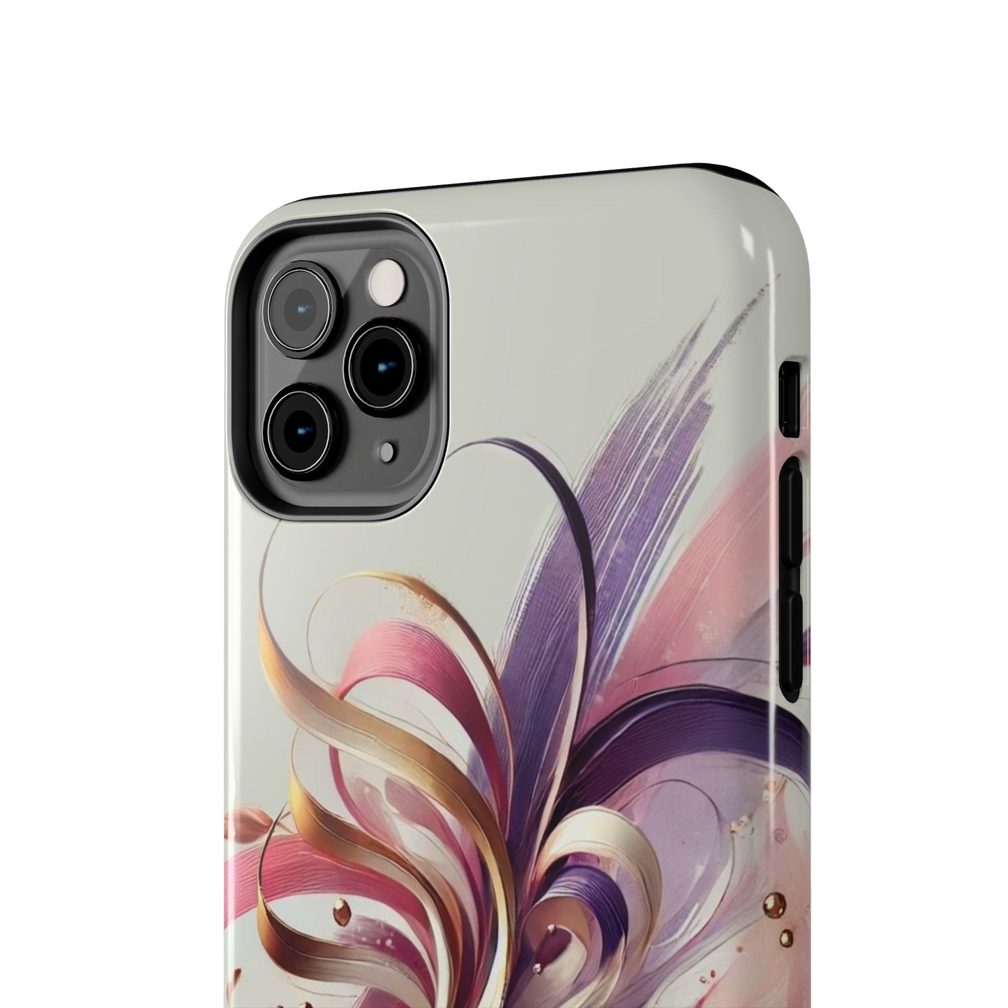 Phone Cases - Colorful Calligraphy Flower Chic Stylish Design