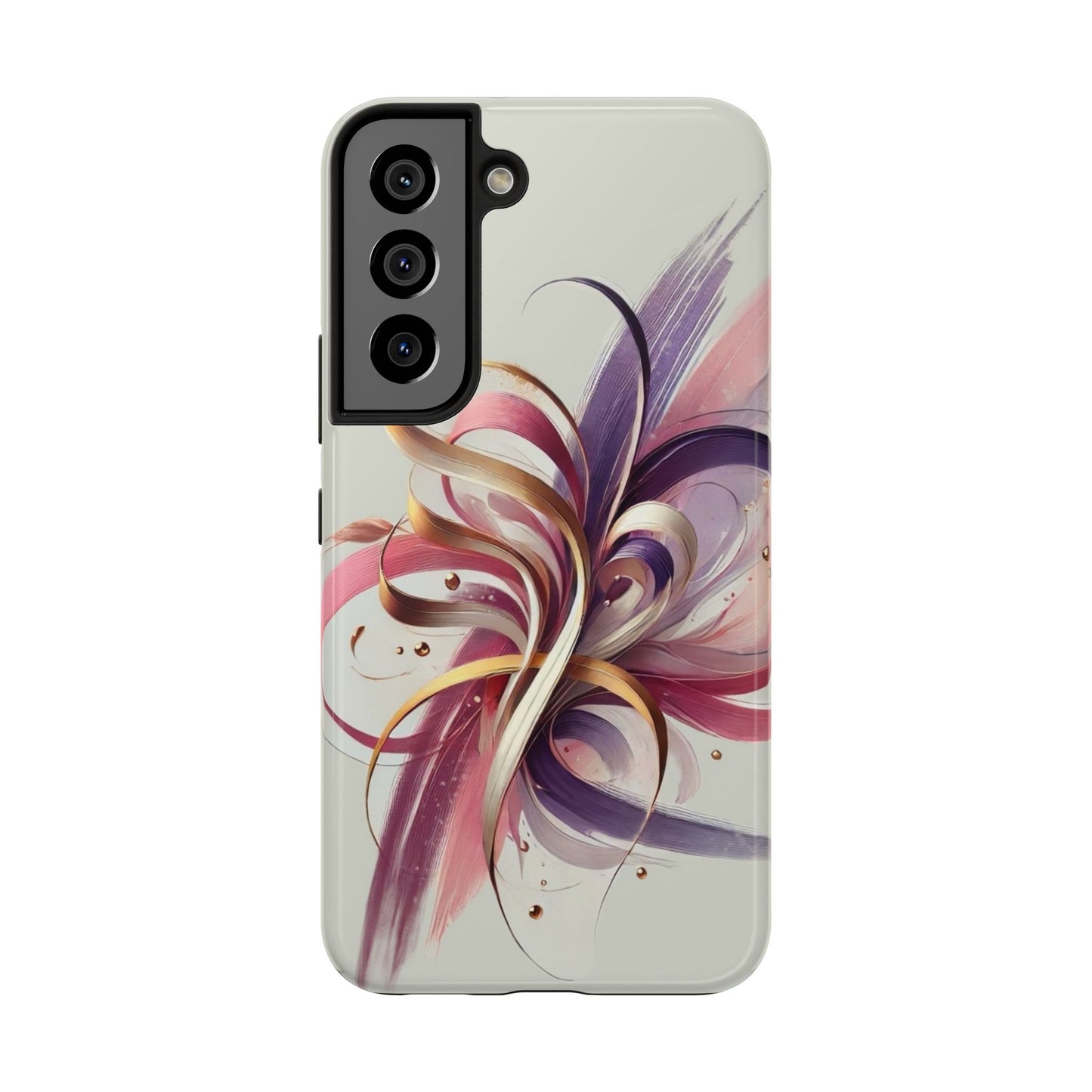 Phone Cases - Colorful Calligraphy Flower Chic Stylish Design