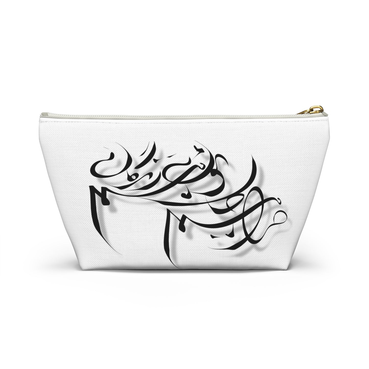 Modern calligraphy Accessory Pouch w T-bottom