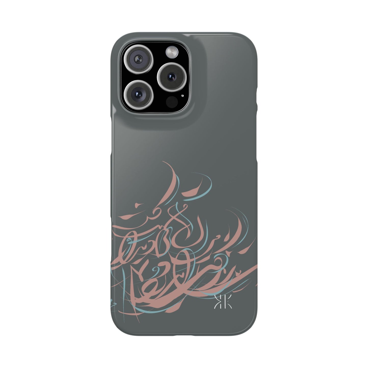 Modern Persian  Calligraphy Kalli K   Slim Phone Case