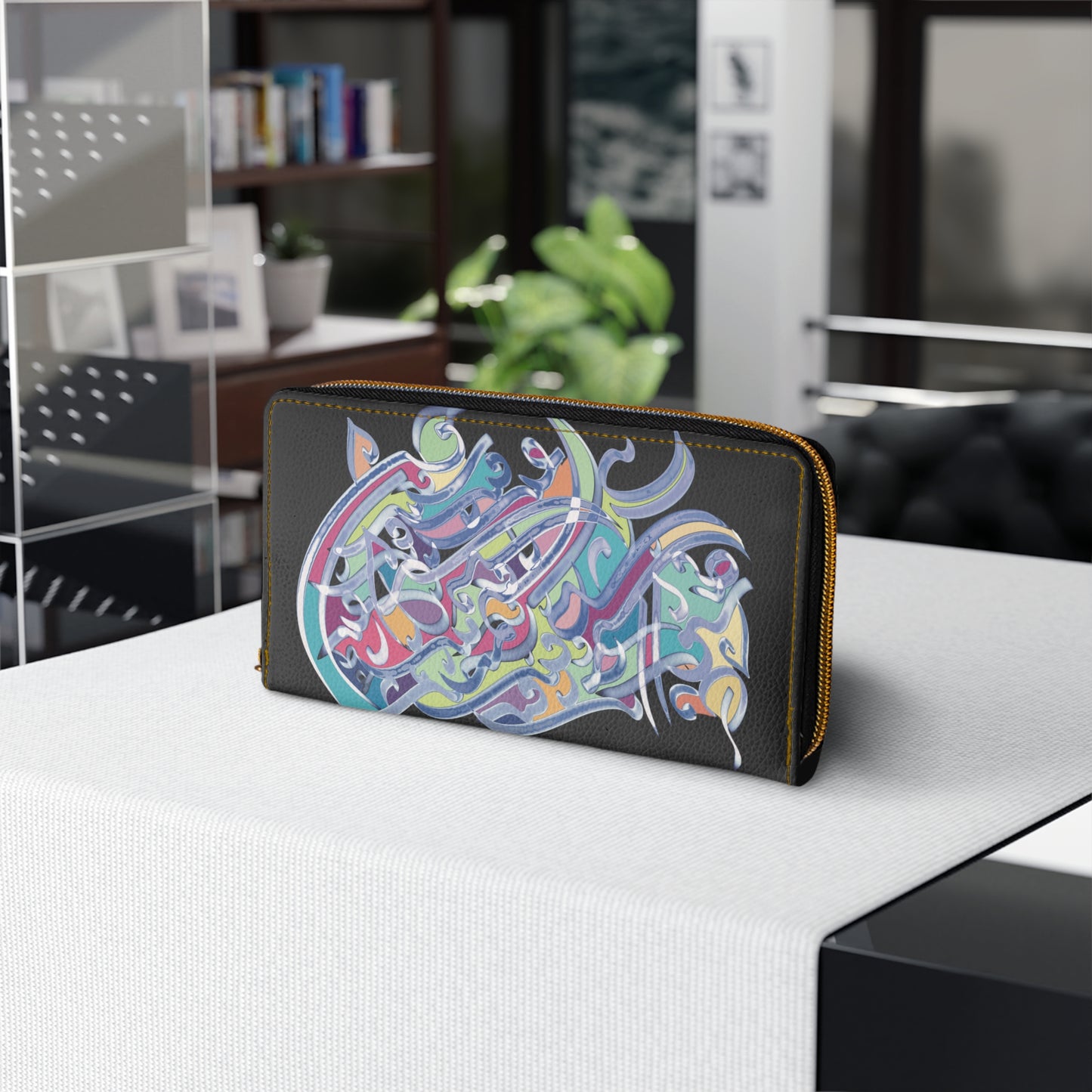 Persian Calligraphy -Zipper Wallet