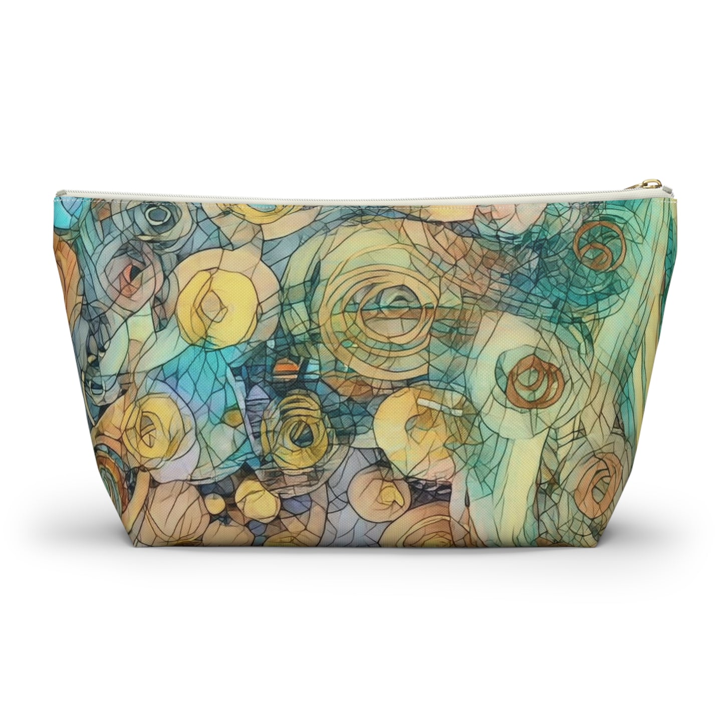 Ethereal Swirls Accessory Pouch w T-bottom