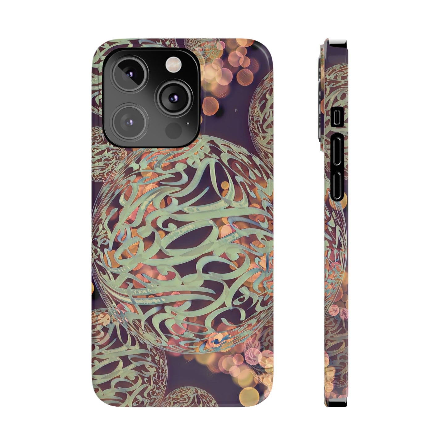 Copy of Copy of ' Modern Art  Slim Phone Case -LOVE I-