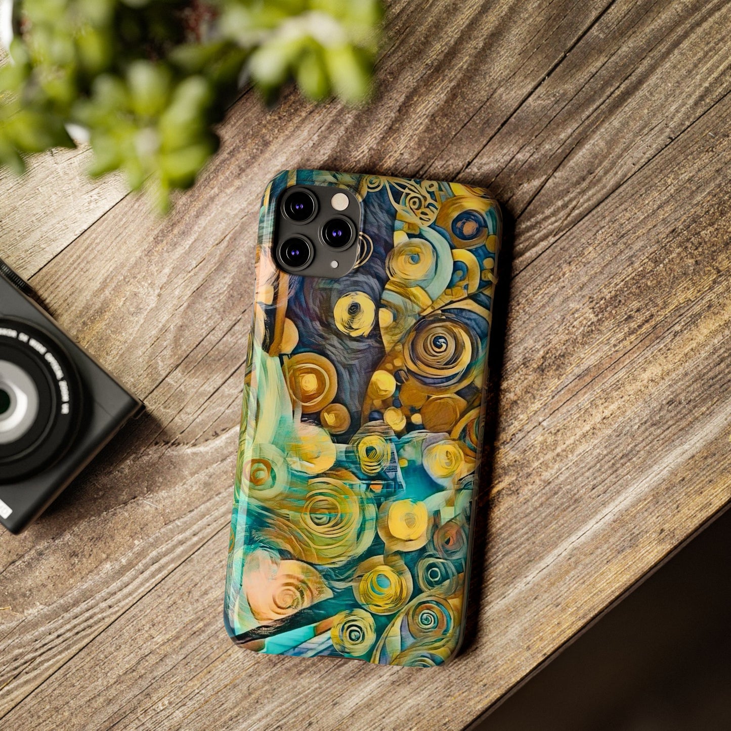 Copy of Copy of ' Modern Art  Slim Phone Case -LOVE