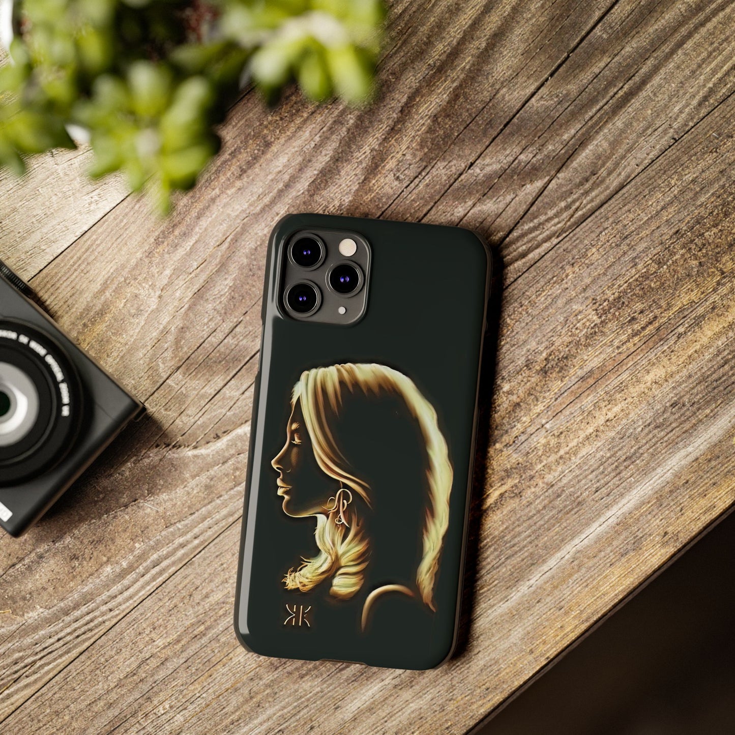 Copy of ' Modern Art  Slim Phone Case -LOVE I-