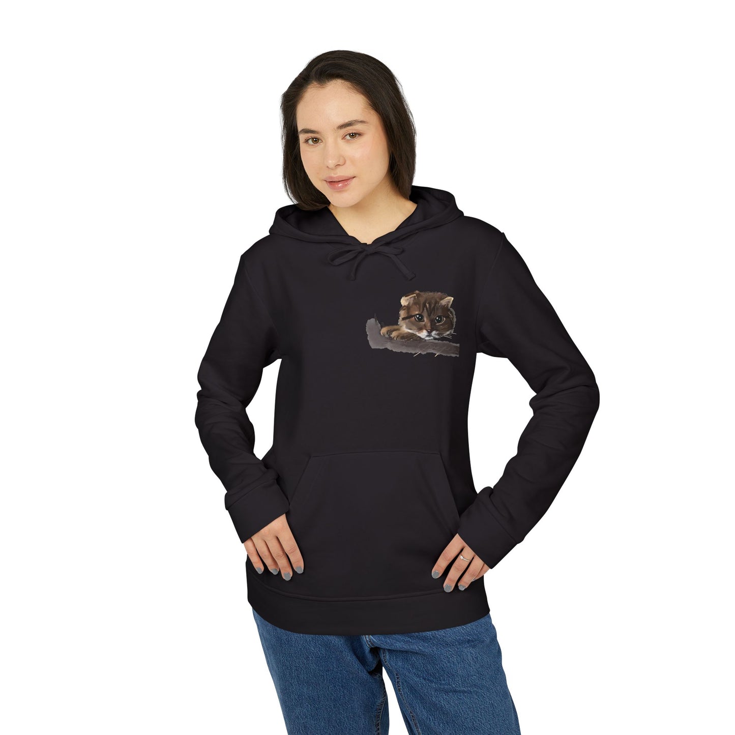 Kalli K X Adidas Unisex Fleece Hoodie- Pepe series