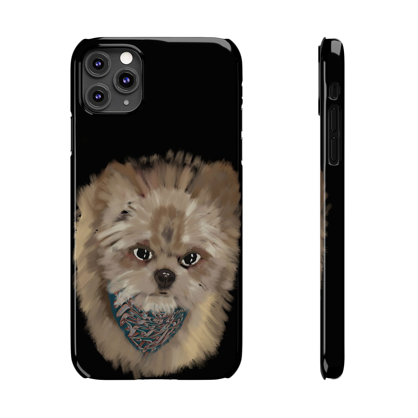Copy of Copy of Copy of Copy of ' Modern Art  Slim Phone Case -LOVE I-