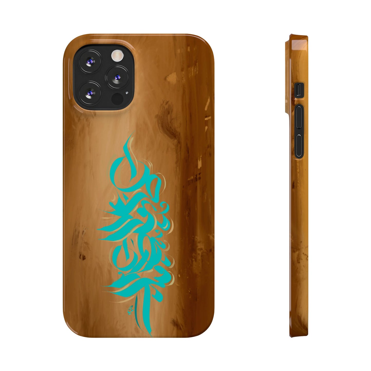 Modern Art  Slim Phone Case -LOVE