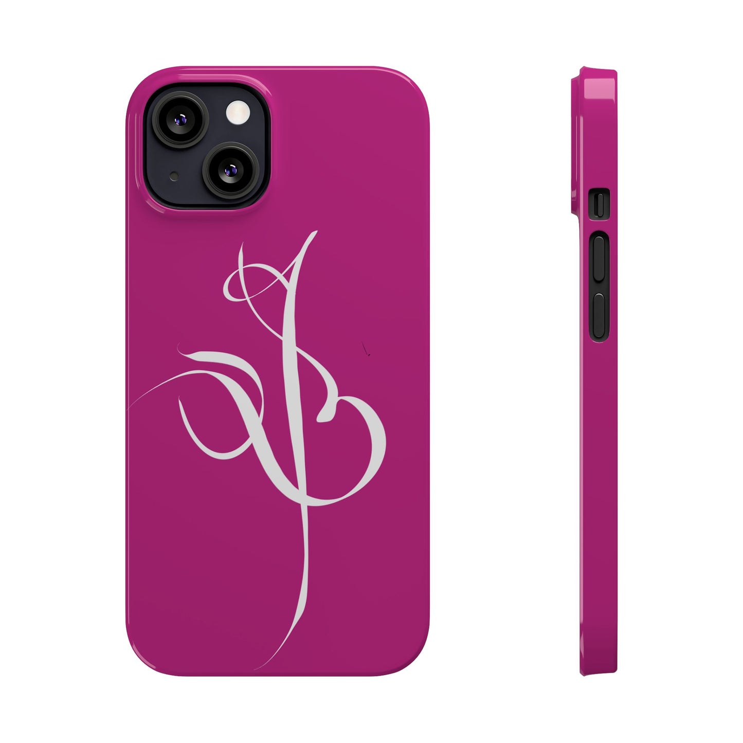 Modern Calligraphy Slim Phone Case -Eshgh (LOVE)
