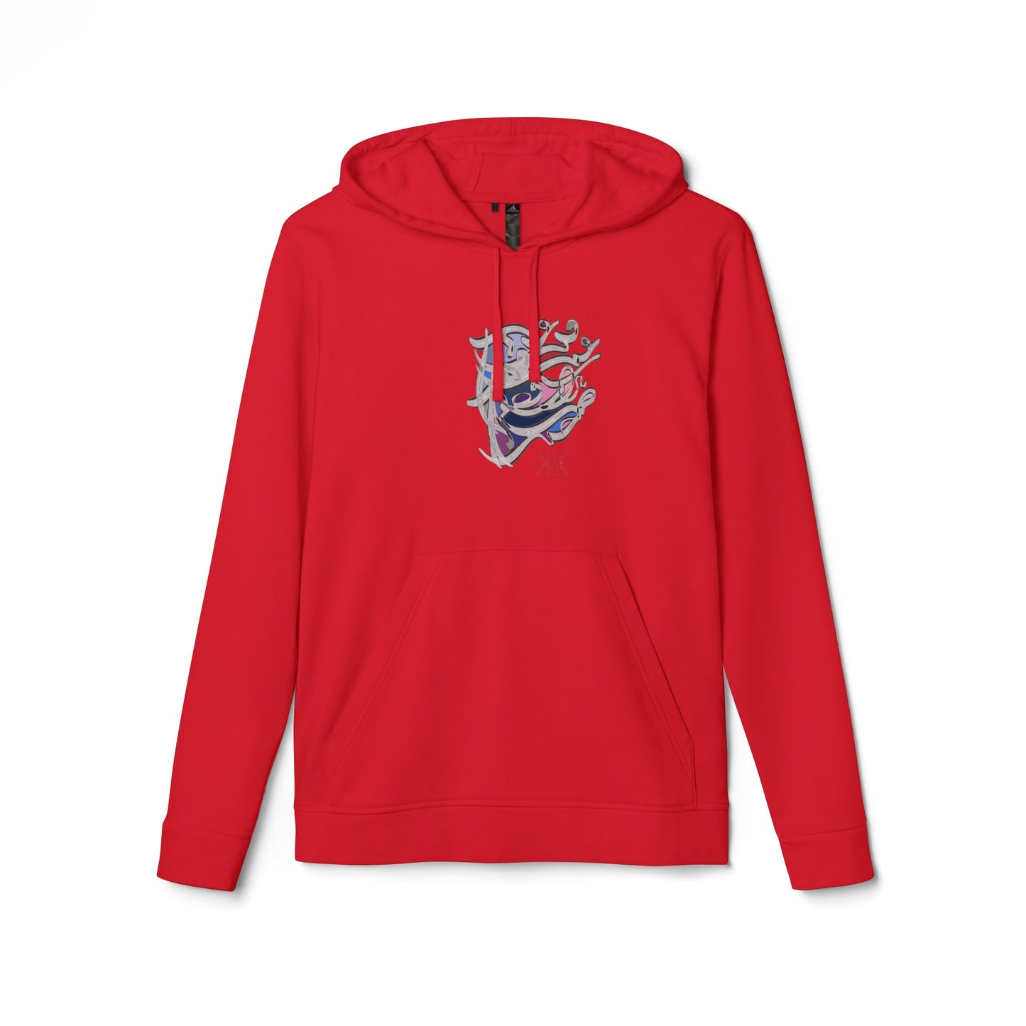Kalli K X Adidas Unisex Fleece Hoodie- modern calligraphy design
