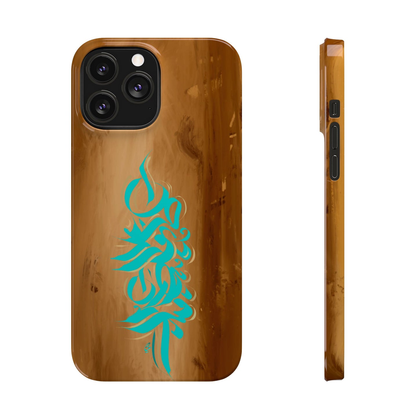Modern Art  Slim Phone Case -LOVE