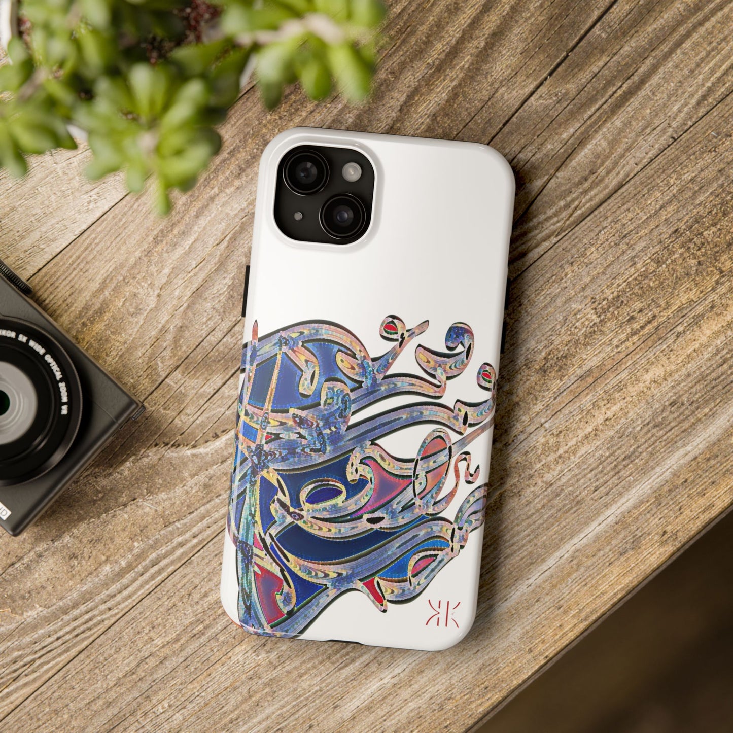 Kalli K  Phone Case Persian Calligraphy Art.