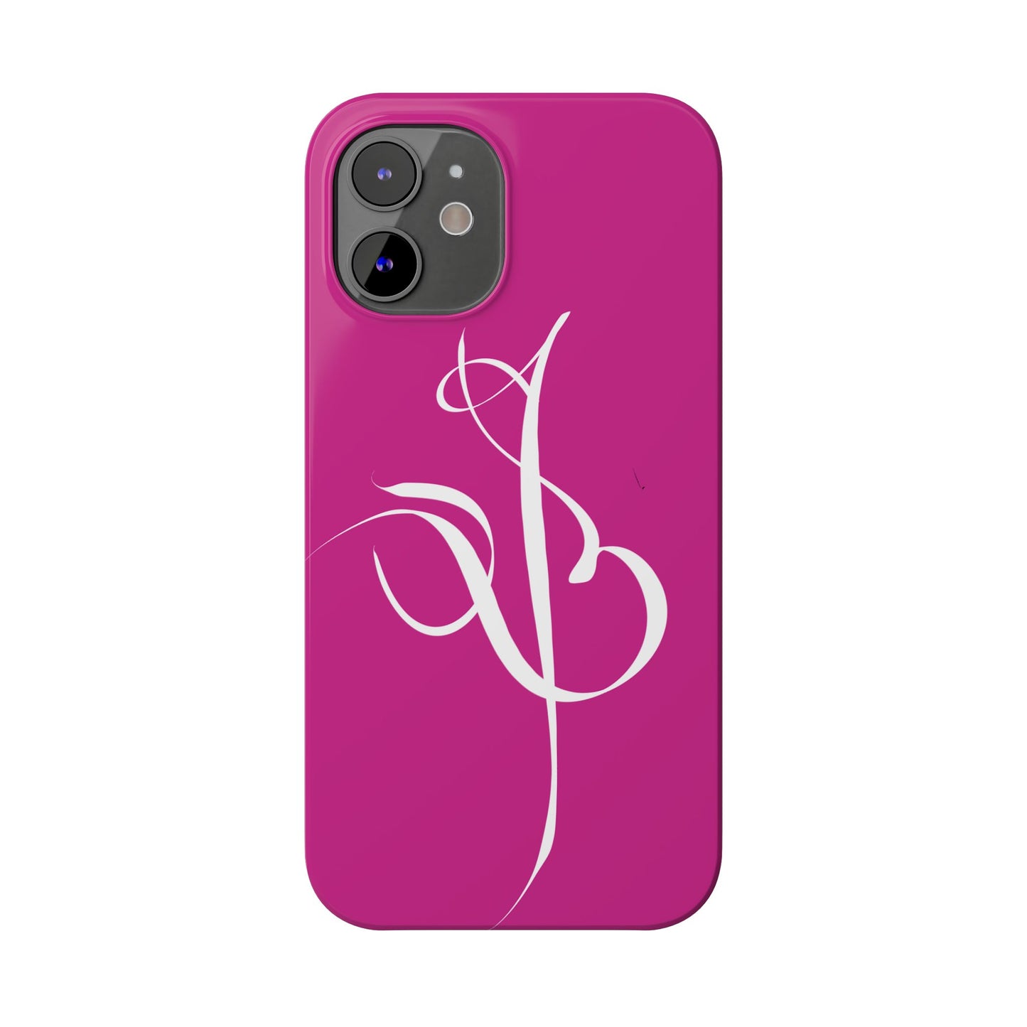 Modern Calligraphy Slim Phone Case -Eshgh (LOVE)