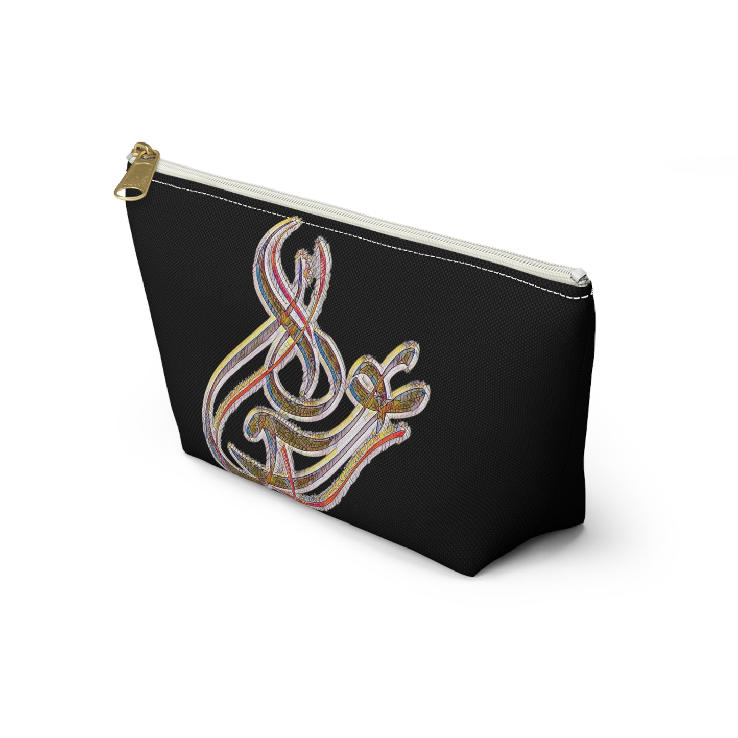 Persian calligraphy Accessory Pouch w T-bottom