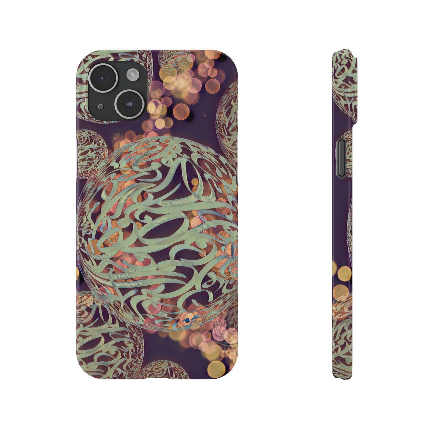 Copy of Copy of ' Modern Art  Slim Phone Case -LOVE I-