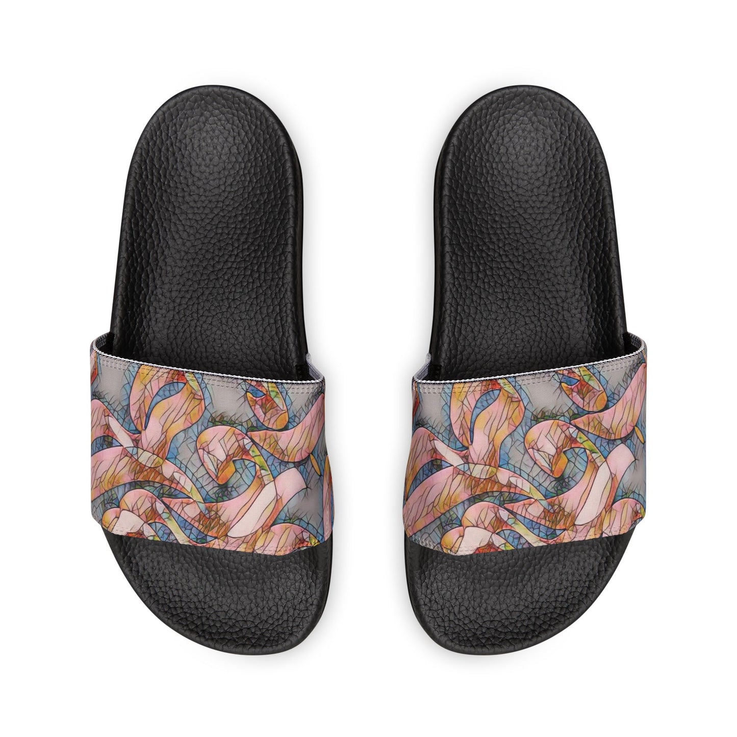 Stylish Women's Removable-Strap Sandals with Floral Design