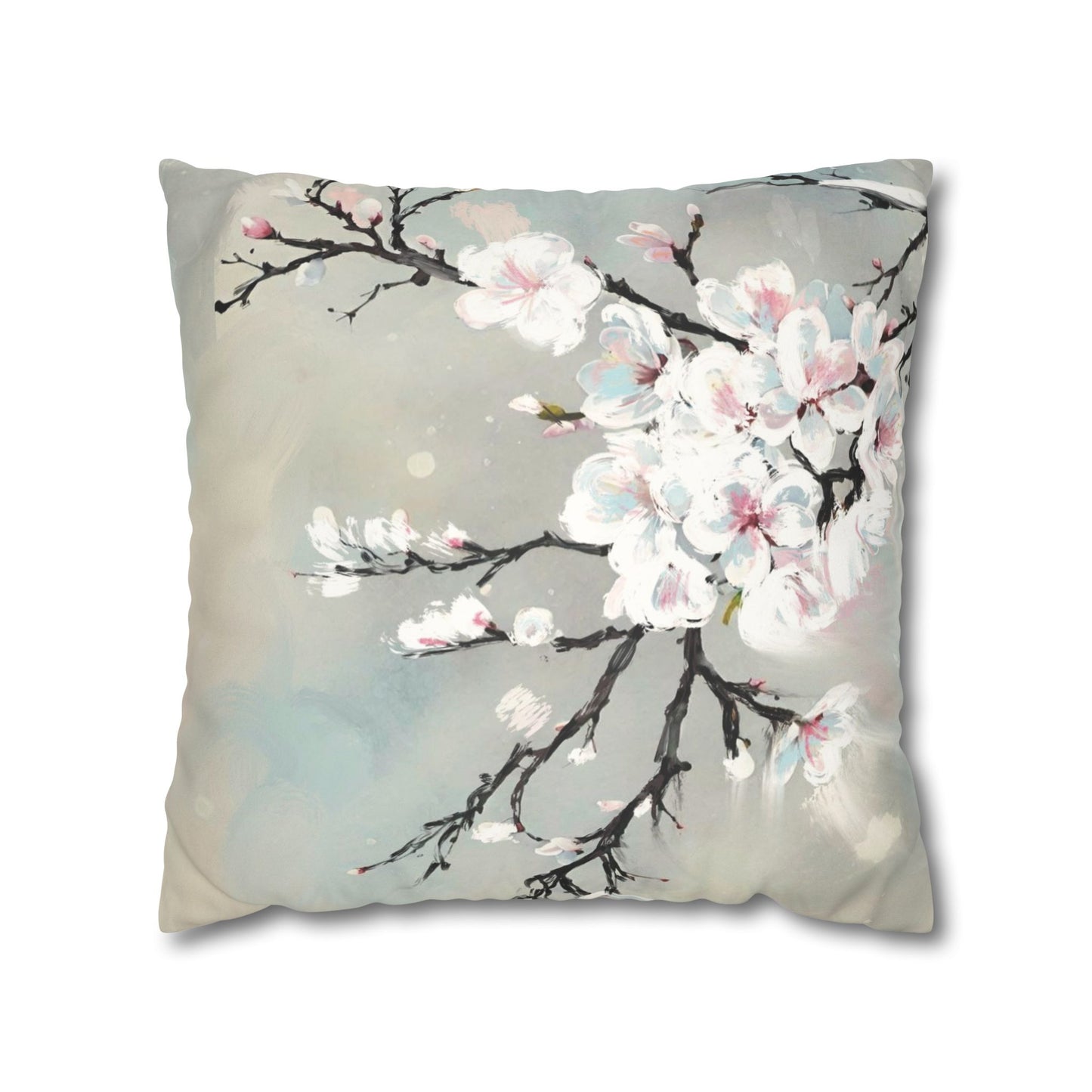Spring Pillowcase - Modern Art Portrait Watercolour Design