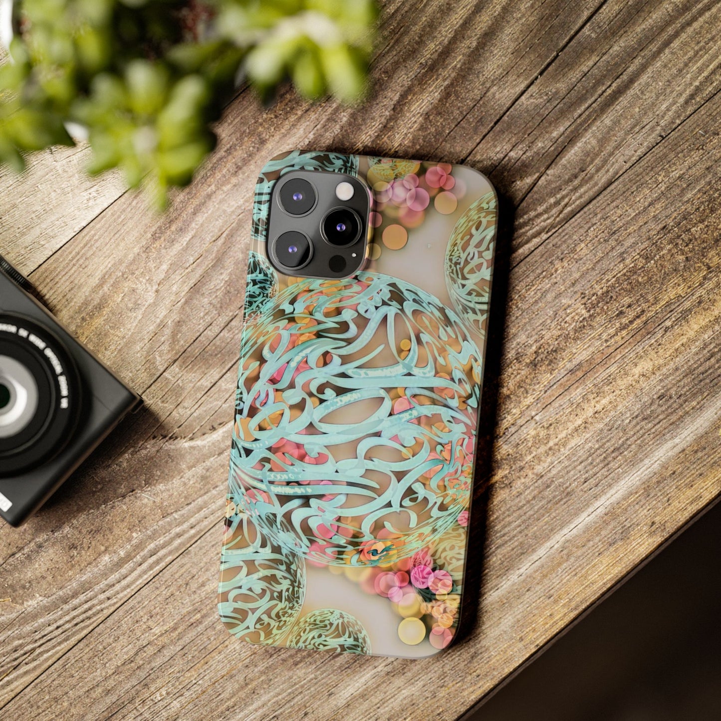 Copy of Copy of Copy of ' Modern Art  Slim Phone Case -LOVE I-