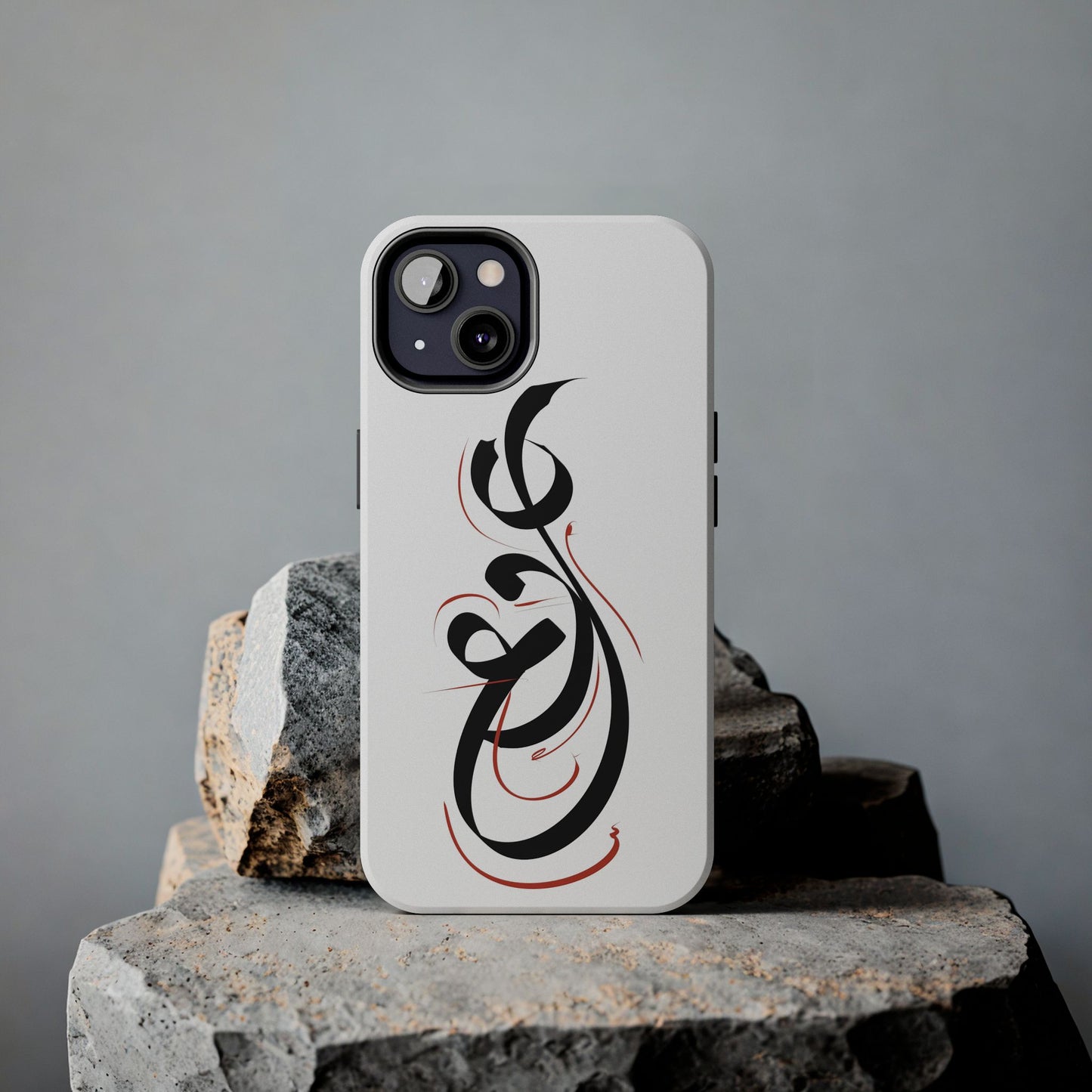 Phone Case - Handwritten Farsi Calligraphy 'Eshgh' Love Design